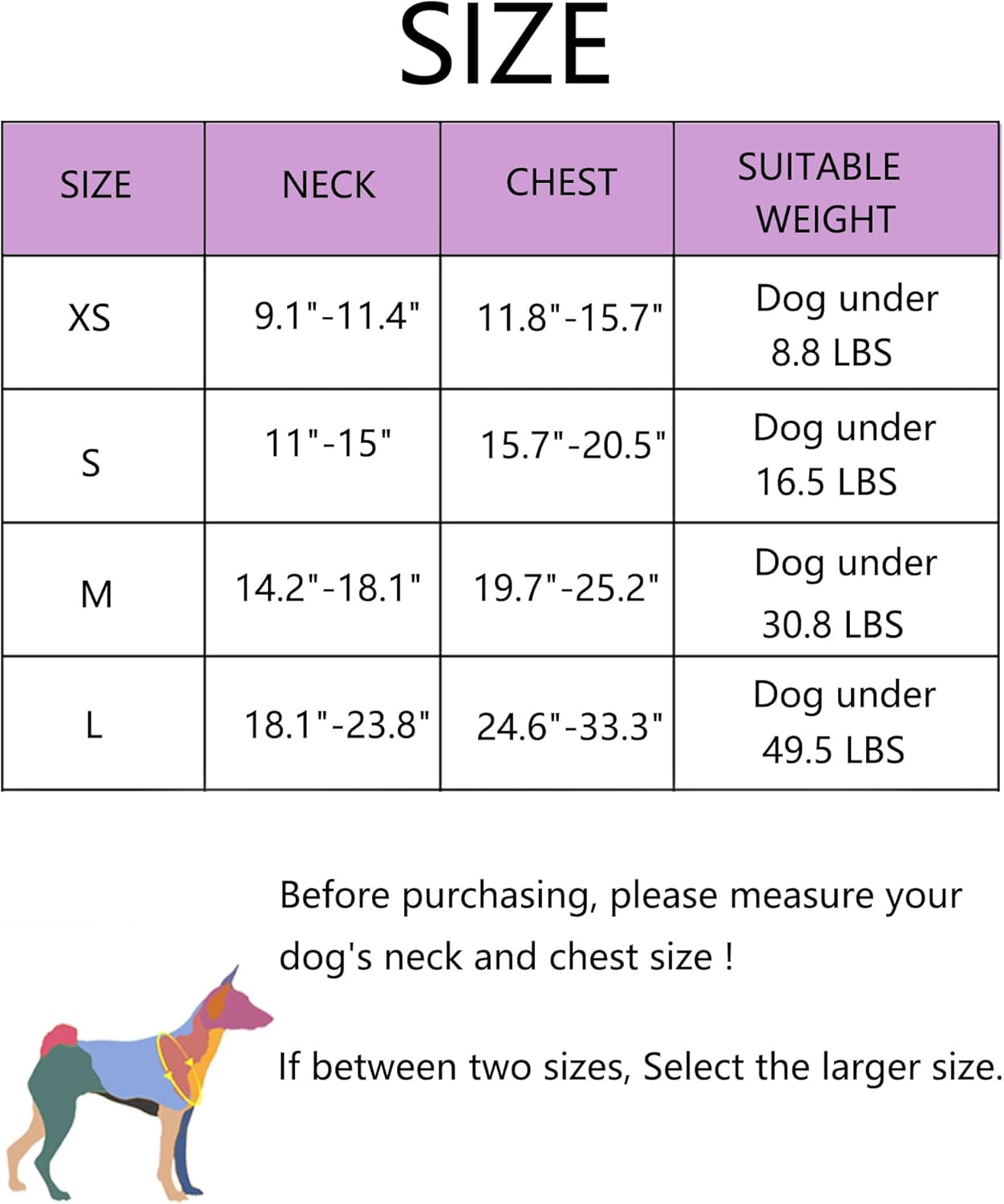 Purple Xs No Pull Dog Harness with 2 Leash Clips, Easy Walk Pet Harness Small Sized Dog, Adjustable Dog Vest Harness (Purple, XS) - Purple image number 4