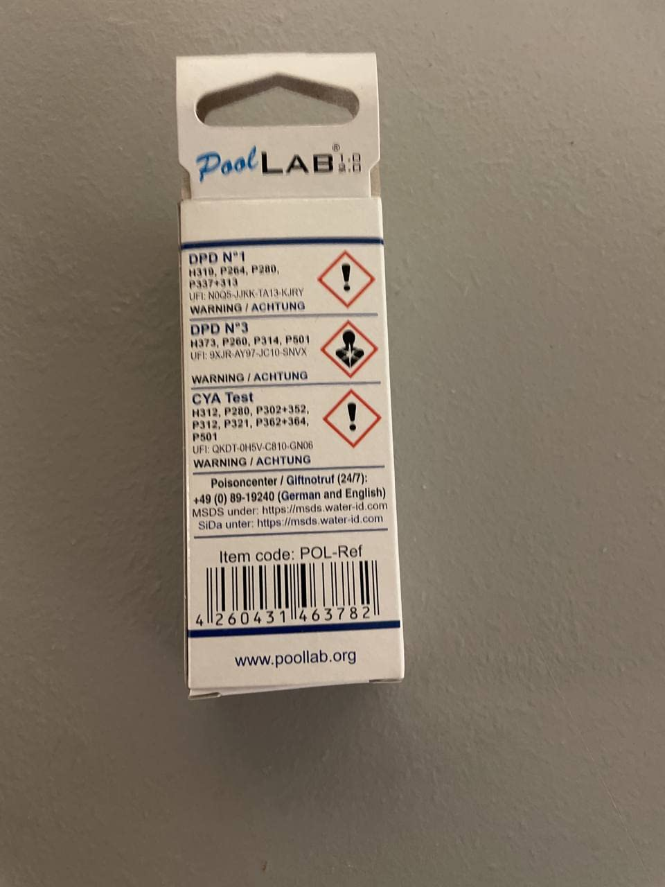 Poollab 1.0 - Replacement Package (70 Test) image number 1