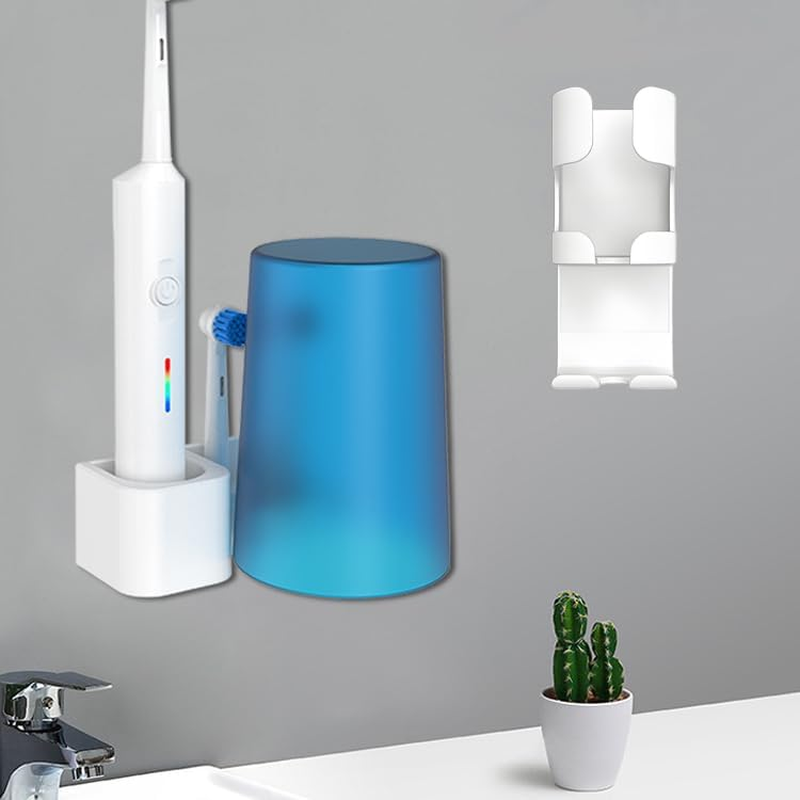Electric Toothbrush Holder Compatible with Oral B All Models, Plastic Organizer Stand Case/Multifunctional Electric Toothbrush Holder for Oral B&rsquo;S Various Models image number 2