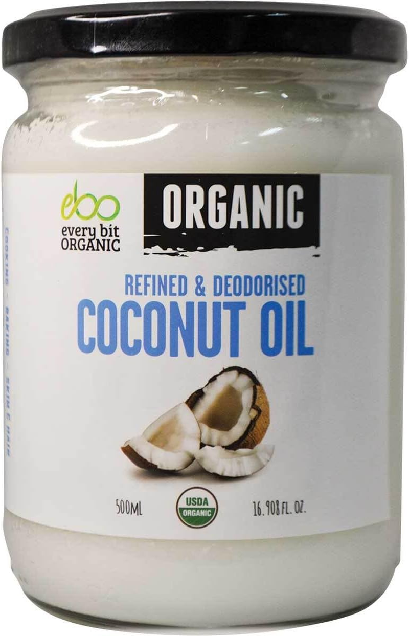 Every Bit Organic Coconut Oil Refined and Deodorised 500Ml image number 1