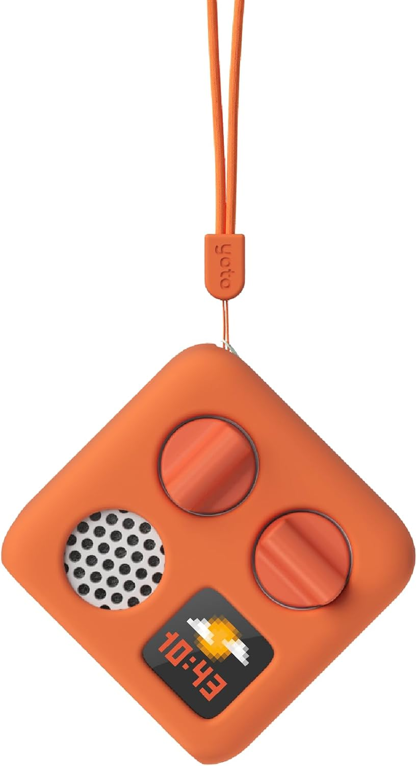 Yoto Mini Adventure Jacket in Blue Bird with Matching Wrist Lanyard &ndash; Accessory for Kids Mini Audio Player, Anti-Slip Silicone Skin Cover, Fitted Protective Sleeve Case