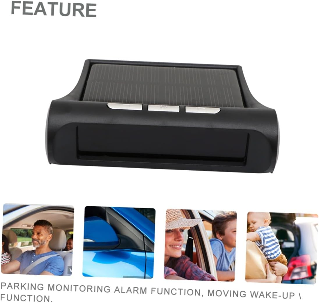 ABOOFAN Solar Energy Tire Pressure Monitor with High Definition Color Screen Real Four Wheel Pressure and Temperature Display Design for Accurate Monitoring and Instant Alerts image number 5