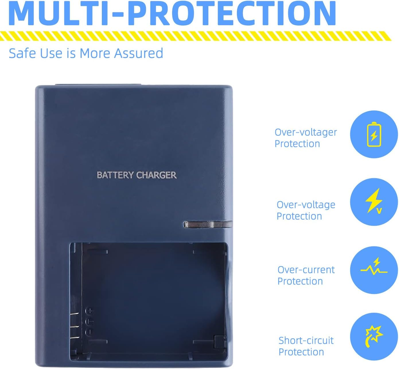 KWTOUL NB-5L NB5L Battery Charger Compatible with Canon Powershot S100, S110, SD790IS, SD850IS, SD870IS, SD880IS, SD890IS, SD970IS, SD990IS, SX200IS, SX210IS, SX220IS, SX230HS Cameras image number 5