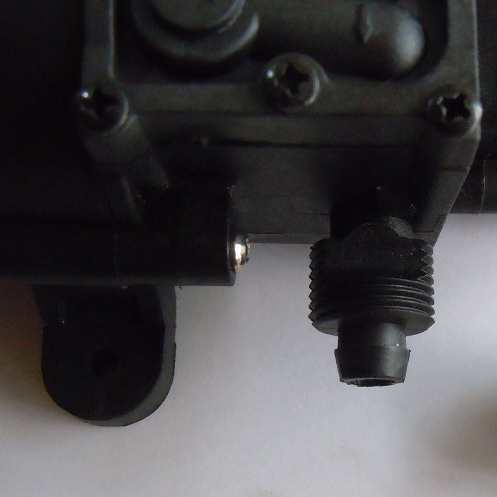 CYBERNOVA DC12 V 131PSI 6L/M Water High Pressure Diaphragm Self Priming Pump Caravan/Boat/Rv/Garden (6L/M) -3308