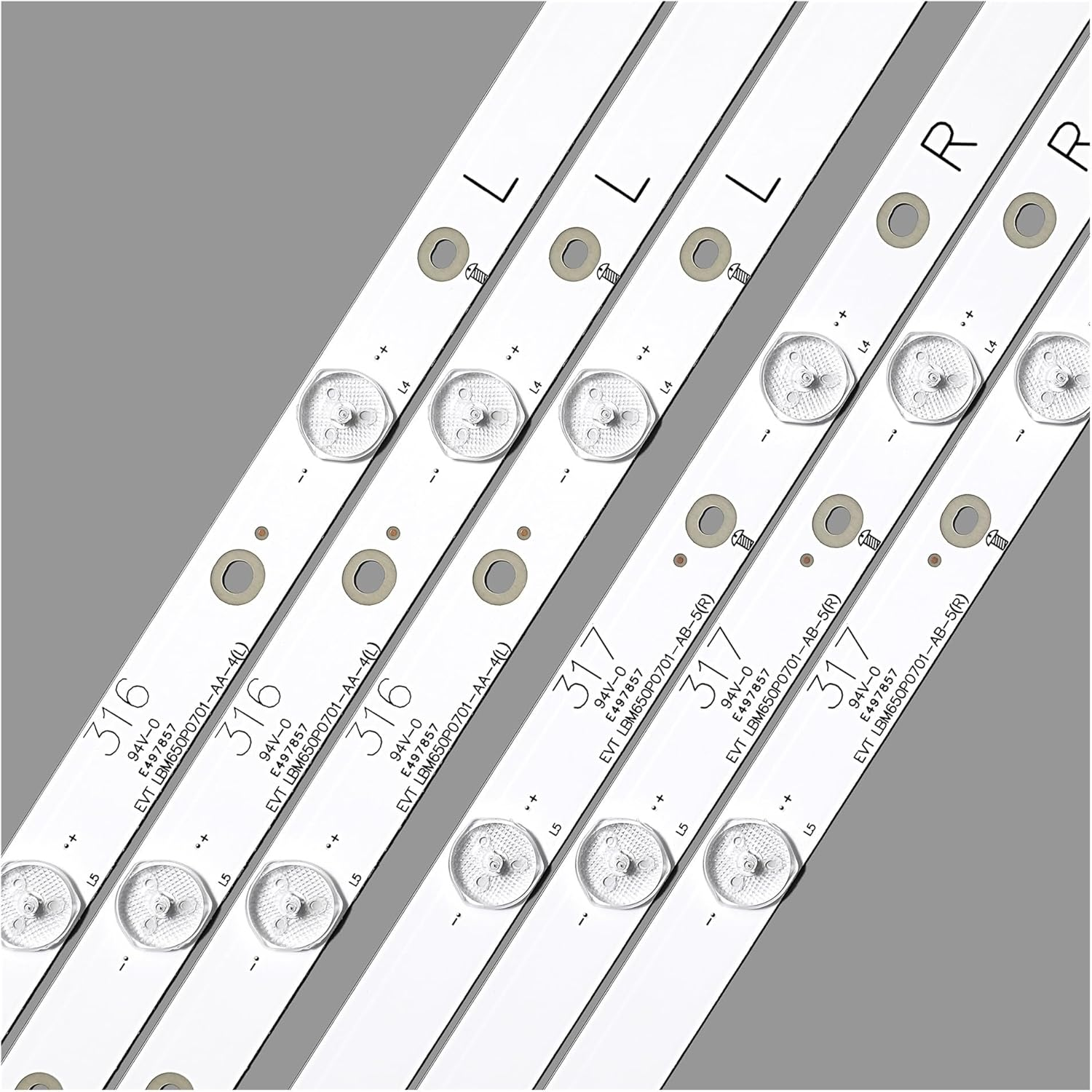 LED Strip Fit for Phi Lips 65 TV LB-PC3030-GJUHD658X14ADM2-R/L-H 65PUS6121 65PUF6656 LD65P19U 65ADM2-L 65ADM2-R