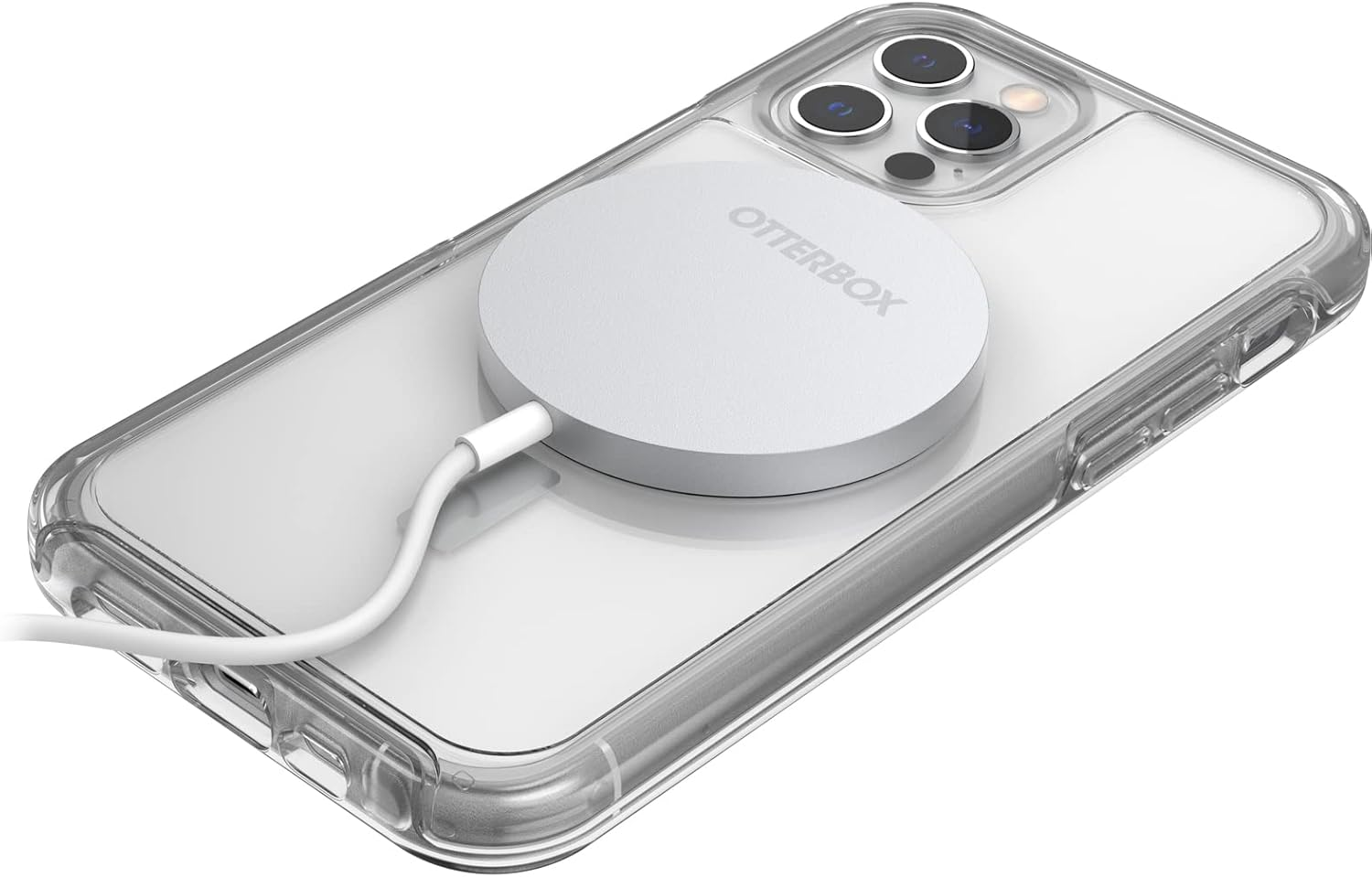 Otterbox Qi Wireless Charging Pad for Magsafe Apple Iphone Lucid Dreamer White