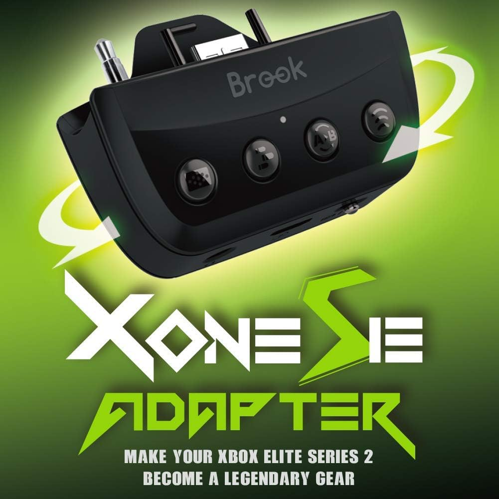 Brook X One SE Adapter for Xbox One Elite V2 Controller to Xbox One/Xbox Series S/Xbox Series X / PS4 / PS5 / Switch/Pc Motion Control Turbo Remap Audio Function image number 4
