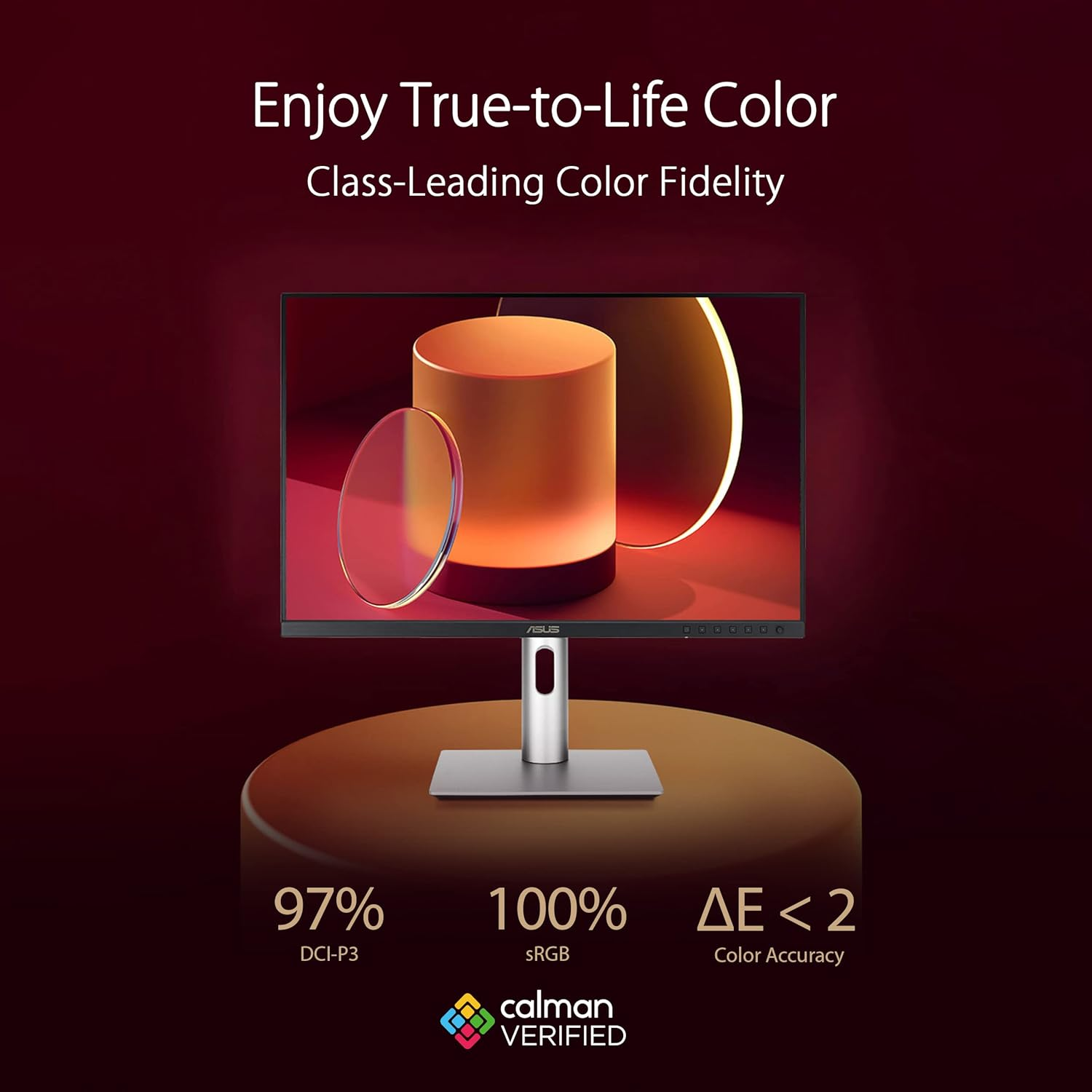 ASUS Proart Display PA248CRV Professional Monitor &ndash; 24.1", IPS, 16:10, 1920 X 1200, 97% DCI-P3, Color Accuracy &Delta;E < 2, Calman Verified, HDR-10, USB-C PD 96W, Ergonomic Stand, Green Sustainability