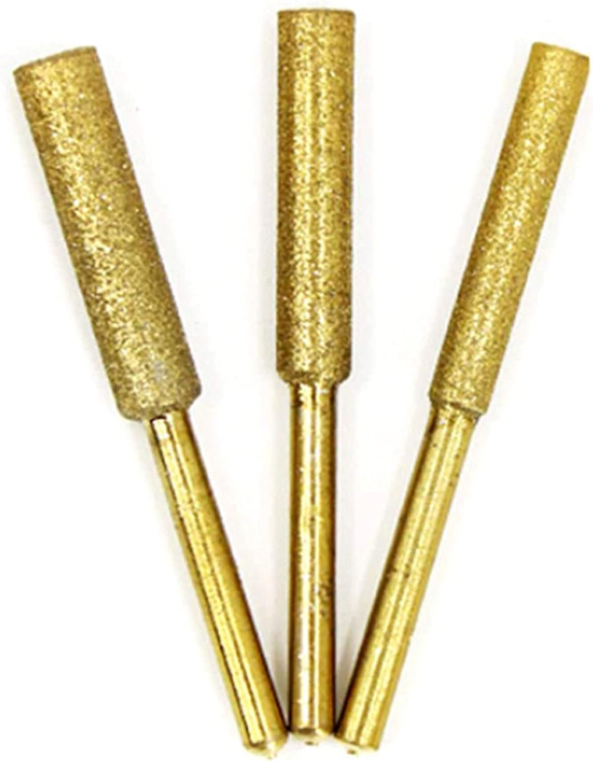 8Pcs Chainsaw Bits Titanium Plated Diamond Sharpener High Hardness Electric Chainsaw File 4.8Mm image number 5