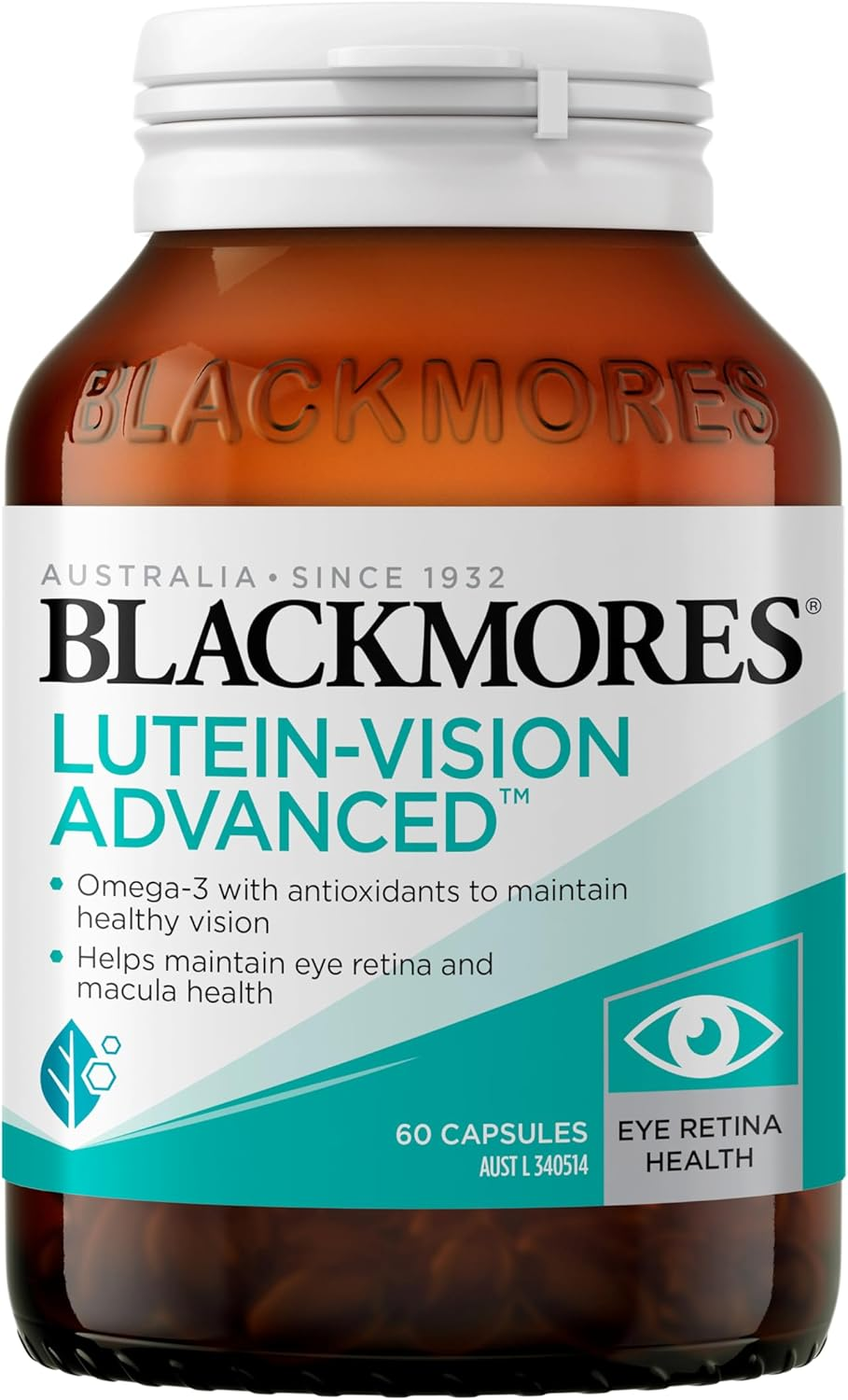 Blackmores Lutein-Vision Advanced |Supports Eye Health & Healthy Vision | 60 Tablets image number 4