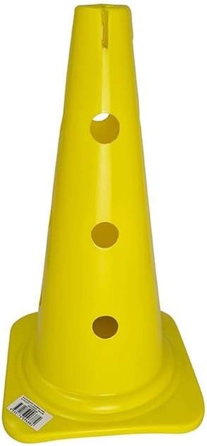 Alliance Multipurpose Training Cone 43 Cm (17-Inch) - 12 Holes - Yellow