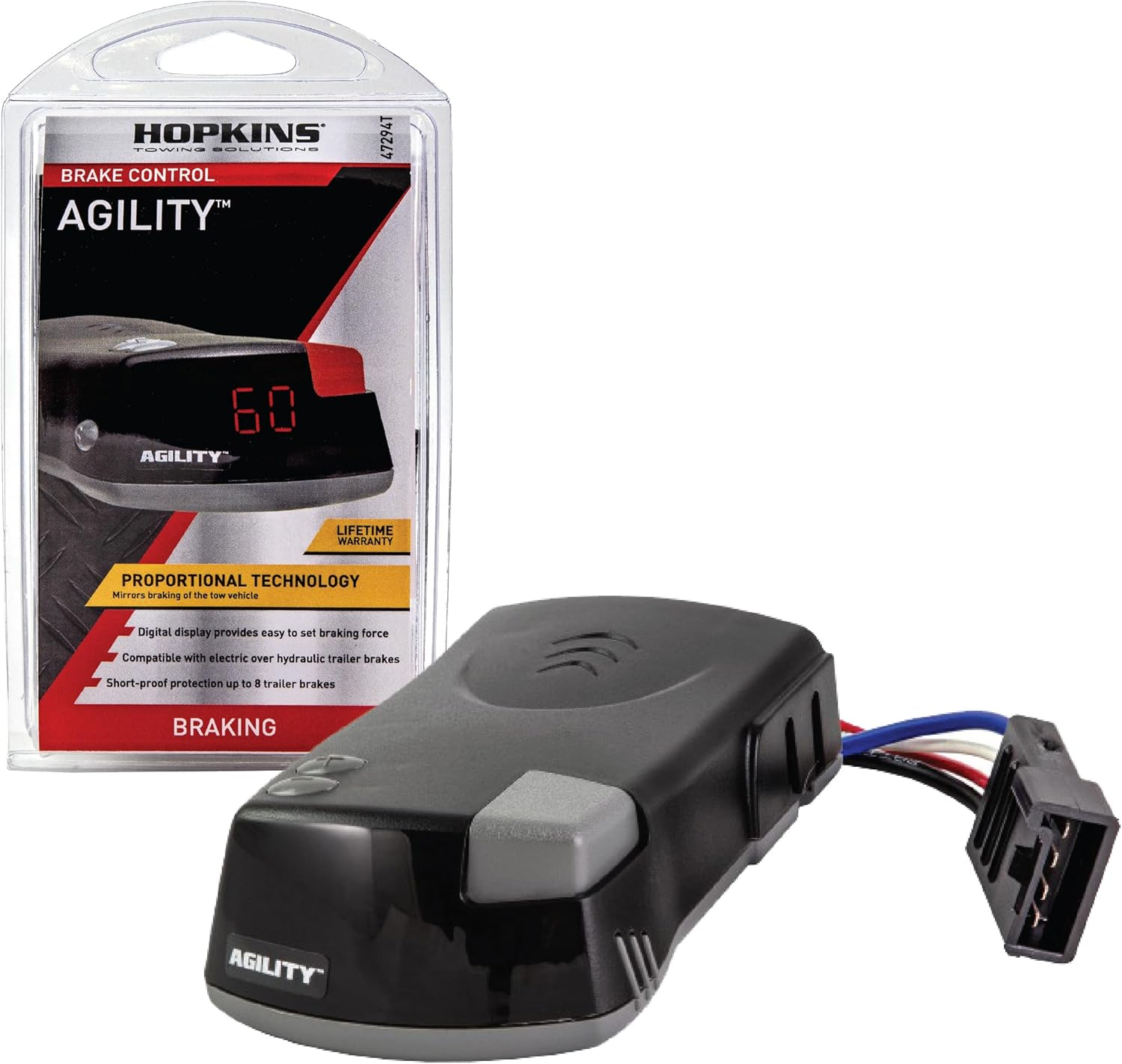 Hopkins 47294 Agility Plug-In Simple Brake Control image number 4