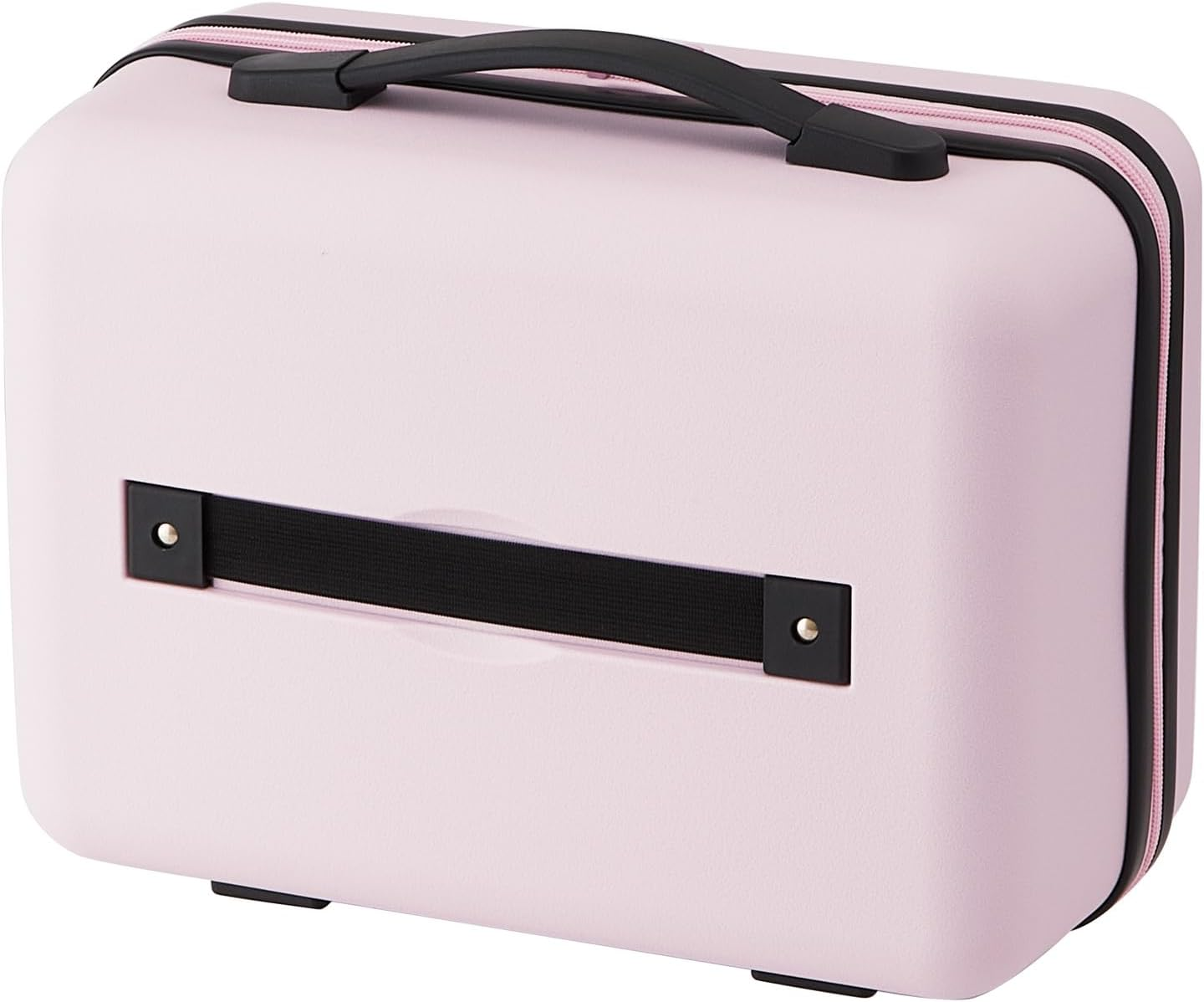 Skater TCOC15-A Hard Carry-On Case with Bottom Feet with Mesh Pockets, 3.5 Gal (15 L) Sanrio My Melody Watercolor Cosmetics image number 3