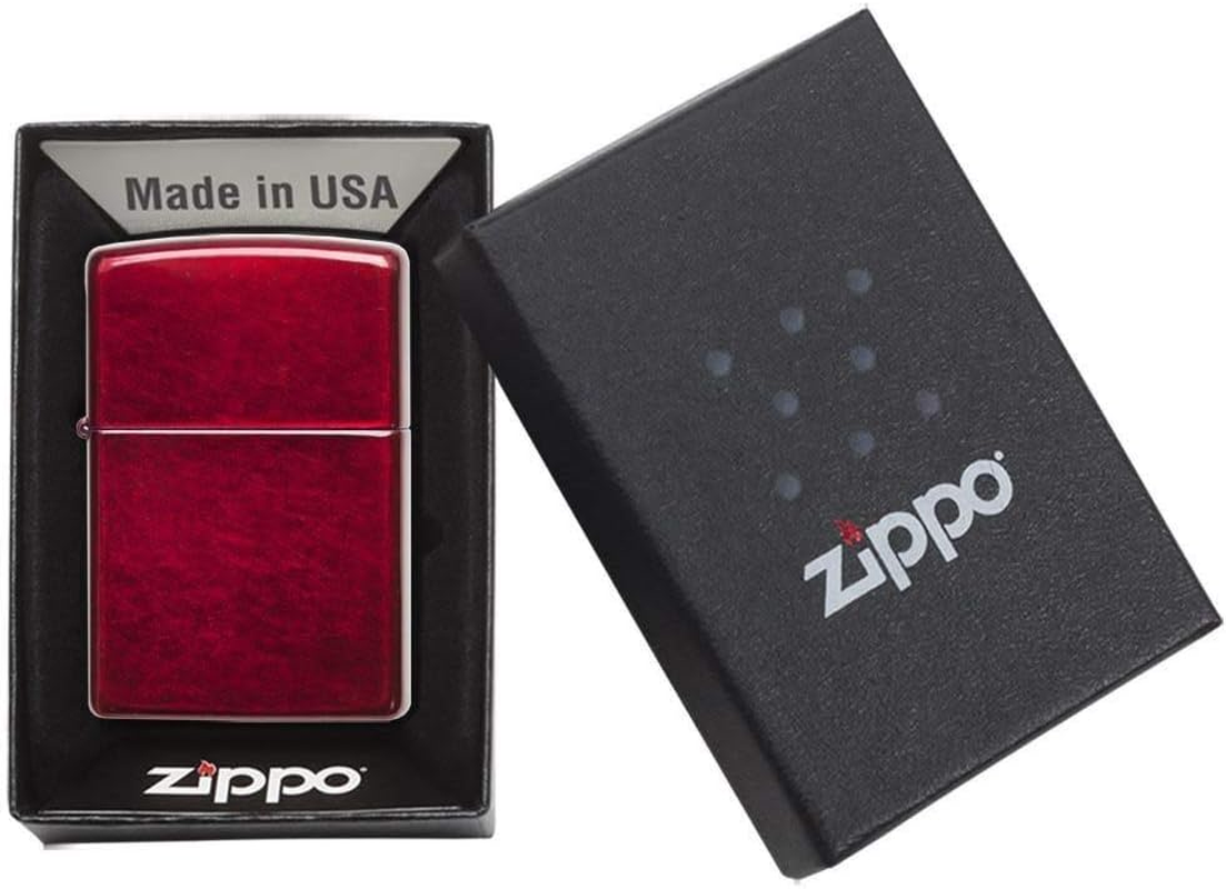 Zippo 60001184 Adult-Unisex 21063 Candy Apple Red Lighter image number 5