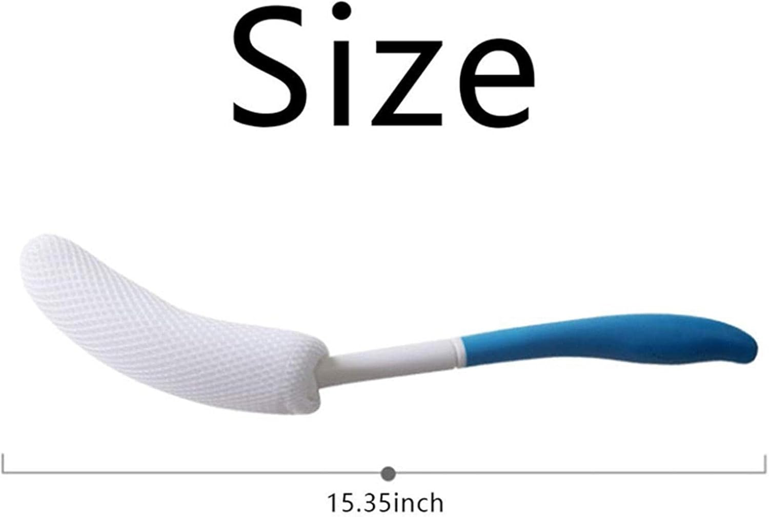 Shamjina 15.35 Inch Back Bath Brush for Shower Lotion Applicators Anti-Slip Handle Body Brush image number 6