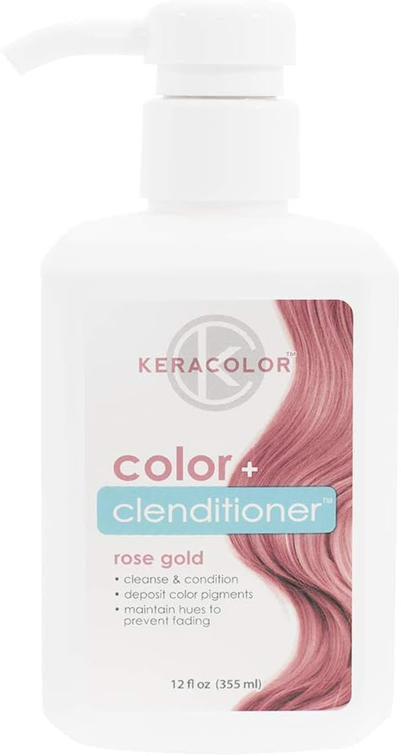 Keracolor Color Clenditioner Colour Shampoo Rose Gold 355Ml image number 2