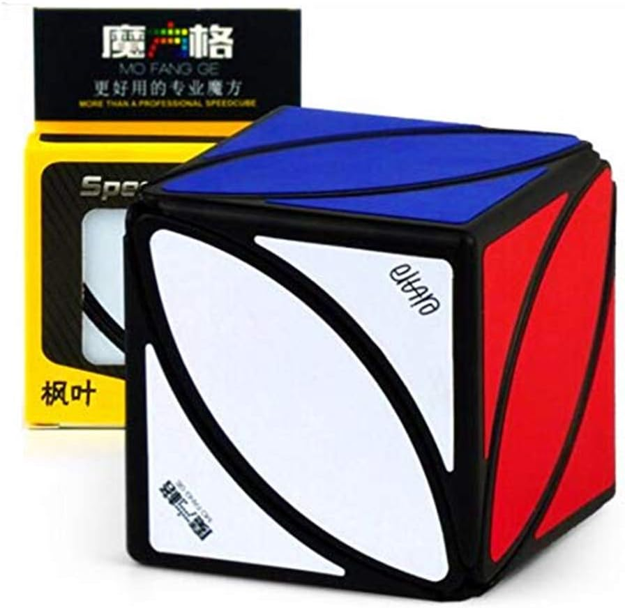 Cuberspeed Qiyi Ivy Cube Black Magic Cube Mofangge Ivy Leaf Cube Black (Eitan Lvy Cube) Qiyi Skewb Puzzle image number 4