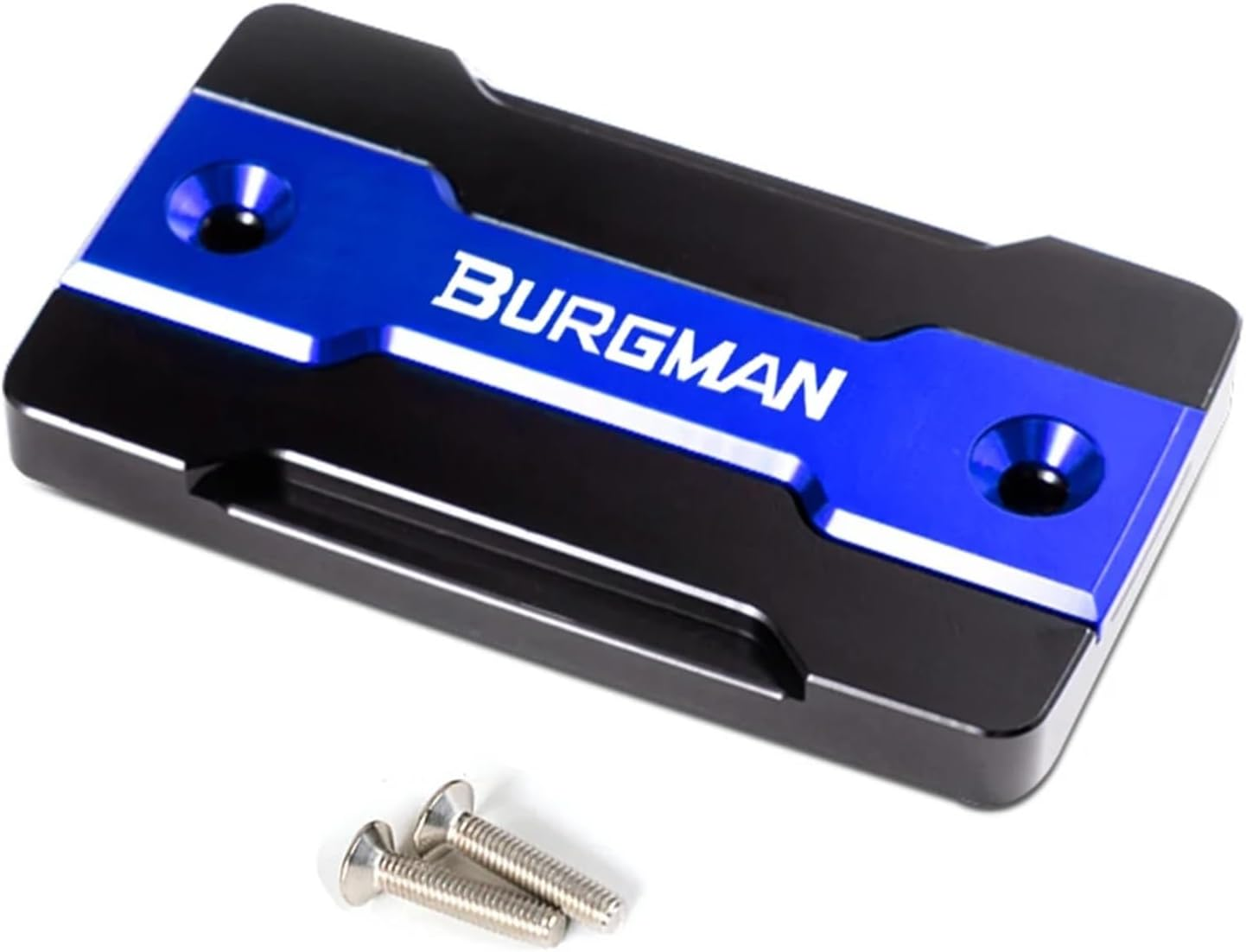 DWESWQQ Fit for BURGMAN 650 AN650 BURGMAN650 2004-2021 2022 2023 2024 Motorcycle Front Brake Fluid Fuel Tank Cover Protection Accessories(Two Black)