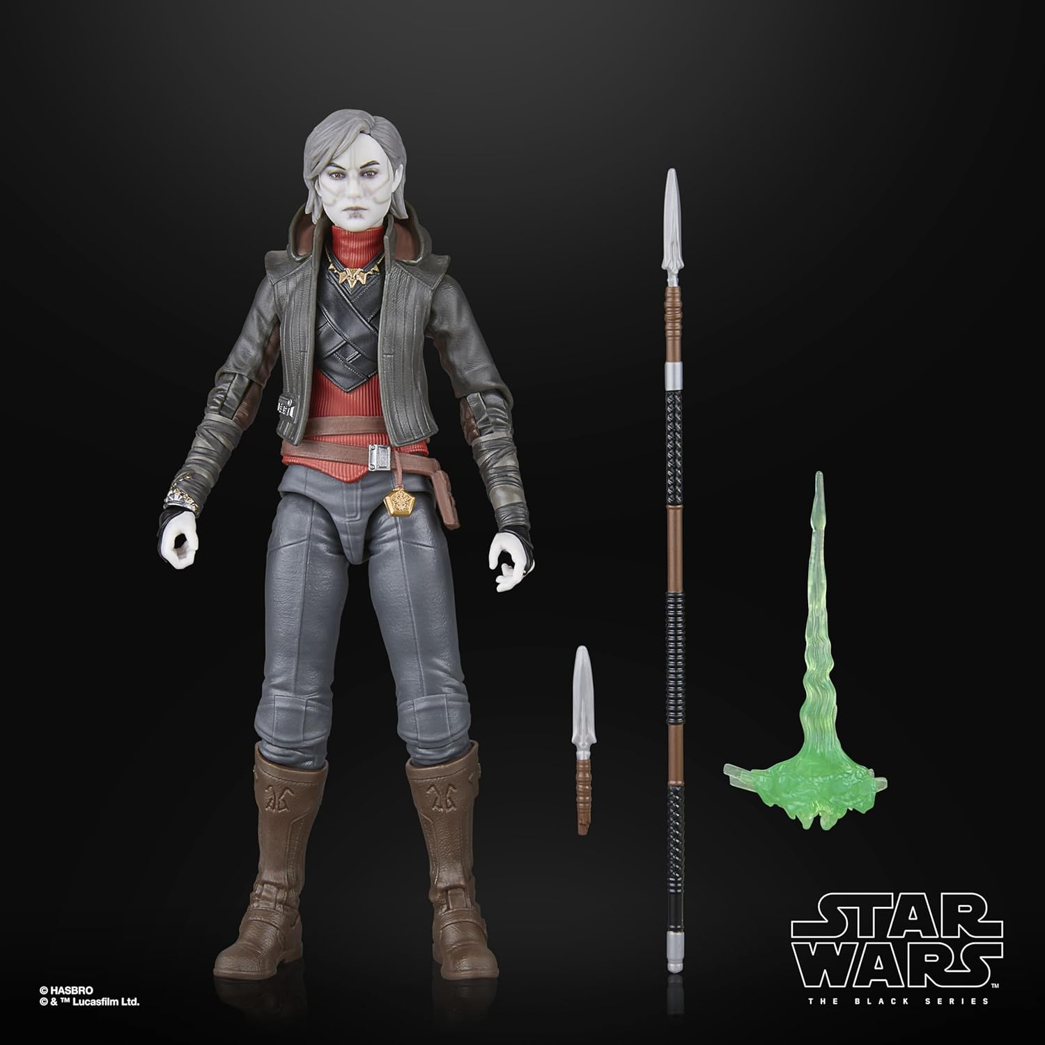 Star Wars the Black Series Nightsister Merrin, Star Wars Jedi: Survivor Premium Collectible 6 Inch Action Figure image number 5