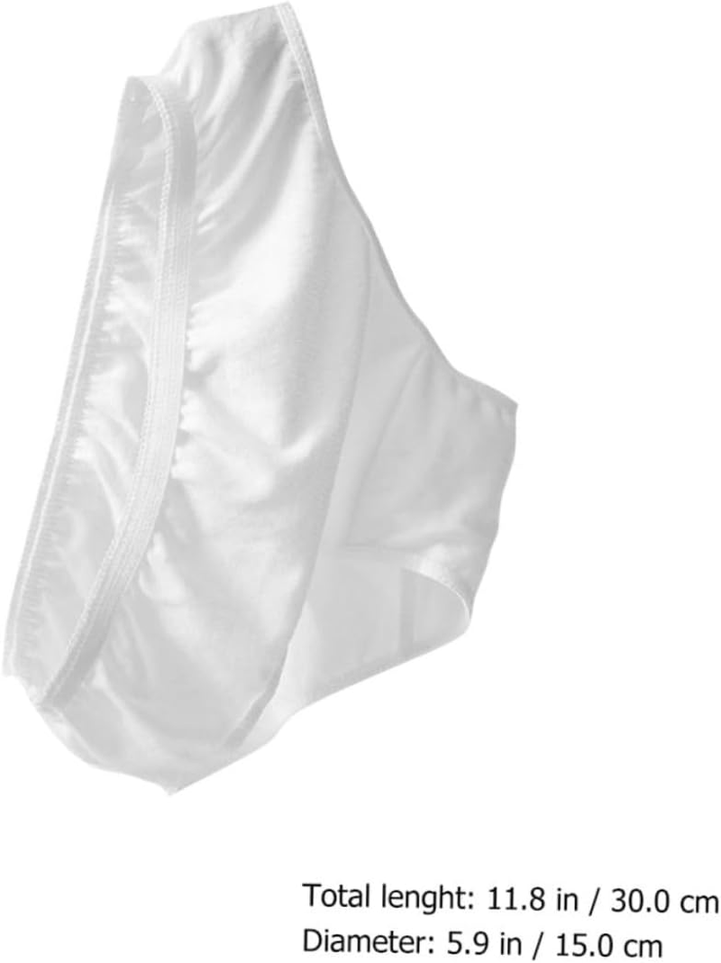5Pcs Elastic Skidproof Pregnant Women Underwear Cotton Disposable for Outdoor White