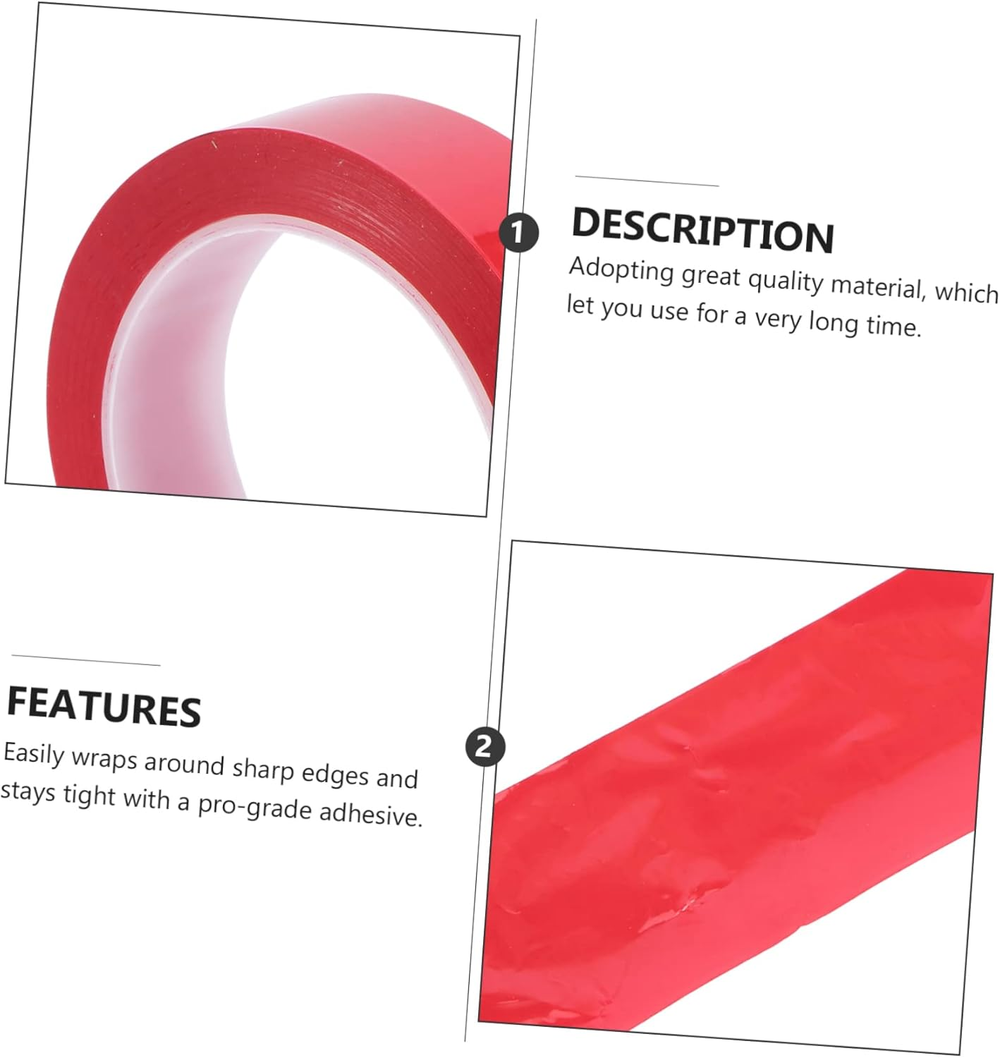 Hohopeti 6Pcs Heavy Duty Adhesive Mara Tape Electrical Insulation Tape Random Color image number 1