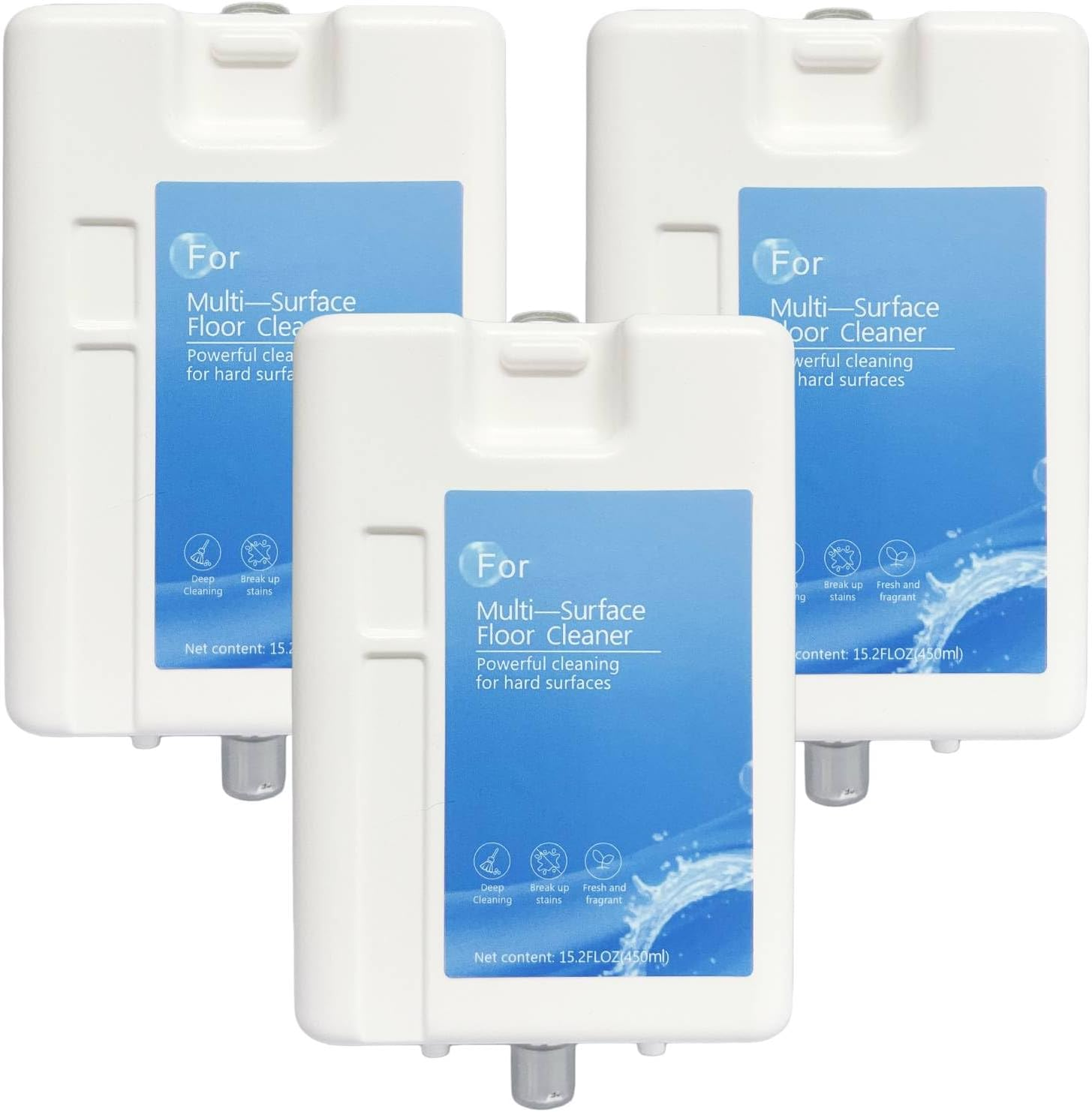 Floor Cleaner Detergent Compatible with Dreame L20 Ultra/L10 Robot Vacuum, Floor Cleaning Solution for Hard Floors 450Ml (3, 1350Ml) image number 1