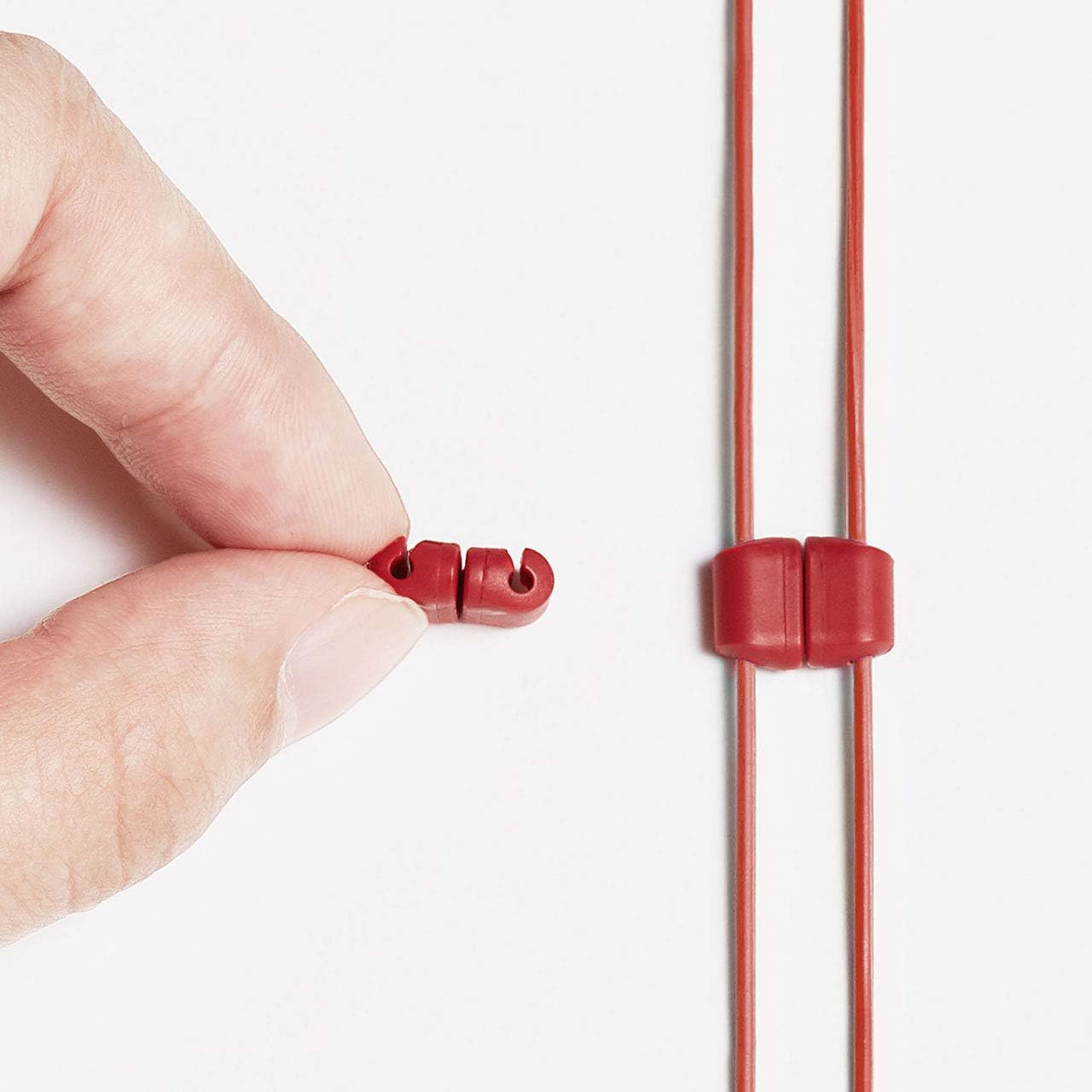 Radius HP-CMC01 Bluetooth Earphones, Drop Prevention, Fall Prevention, Cable, Magnetic Clip, HP-CMC01F (Flamingo Pink) - Clear image number 4