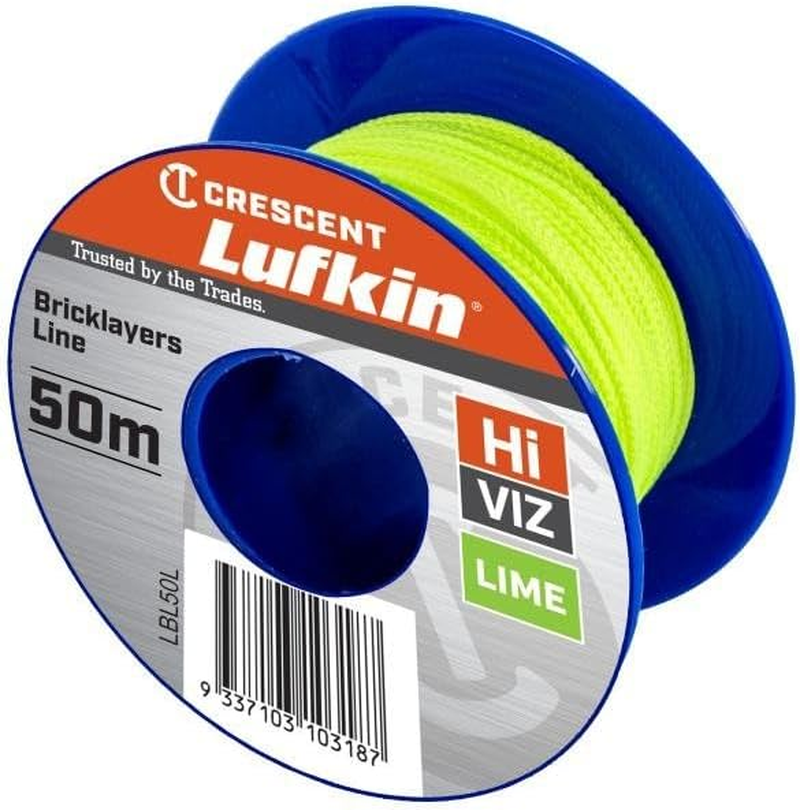 Crescent LBL50L Bricklayers Line, Neon Lime, 50 Meter