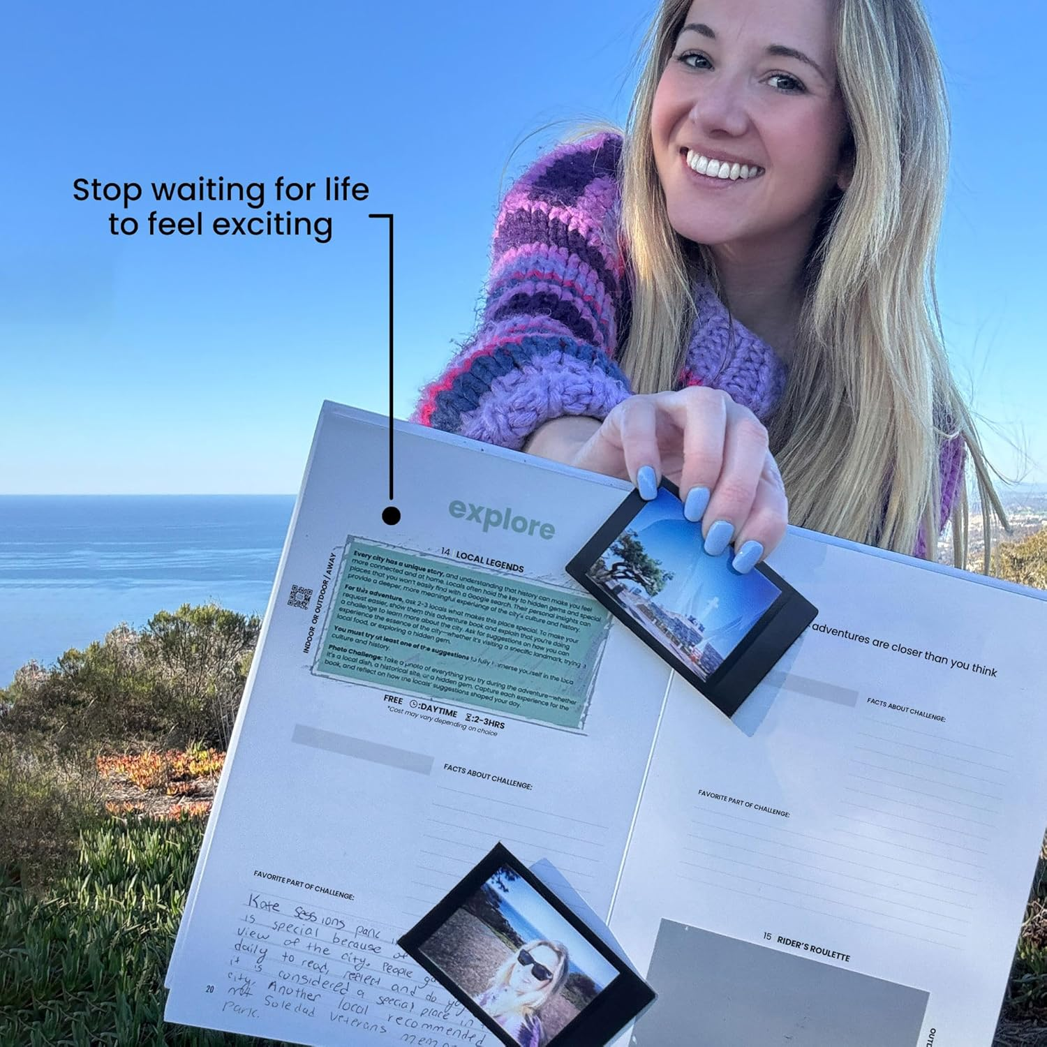 Solo Edition &ndash; 30 Scratch-Off Self-Discovery Adventures | Self-Care & Mindfulness Book for Adults | Personal Growth, Gratitude Journal, & Breakup Recovery Gift image number 3