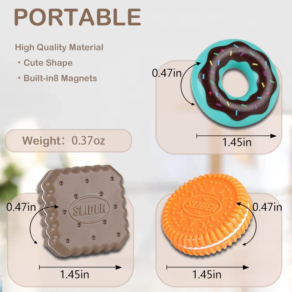 3Pcs Haptic Coin Fidget Slider EDC Coin Toy Fidget Toys for Adults and Kids Office Desk Toy image number 1