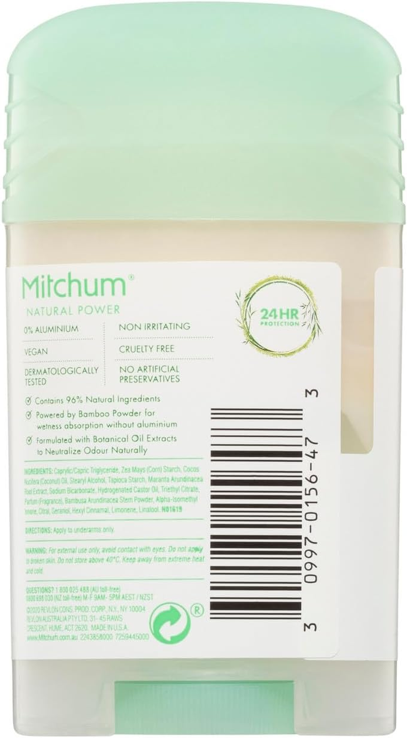 Mitchum Natural Power Eucalyptus Antiperspirant Deodorant 40 G image number 1
