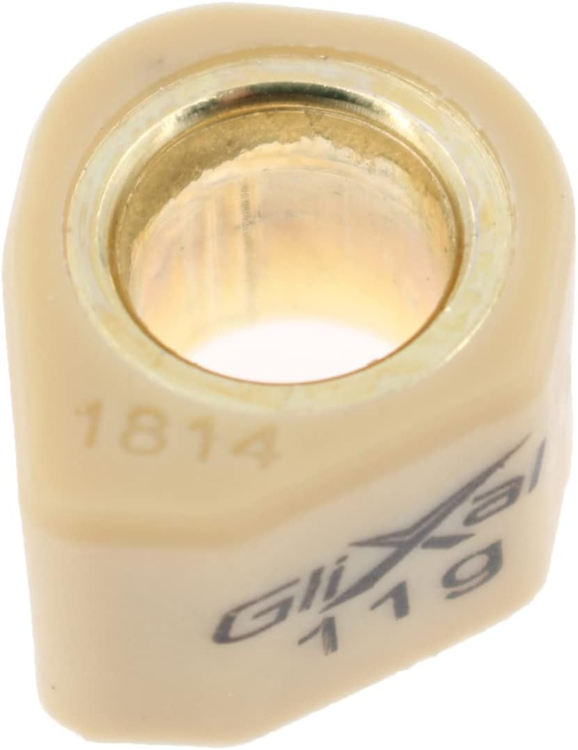 Glixal 18X14Mm High Performance Polygon Variator Sliders, Racing Sliding Roller Weights 152QMI 157QMJ GY6 125Cc 150Cc Scooter Moped ATV (11 Gram)