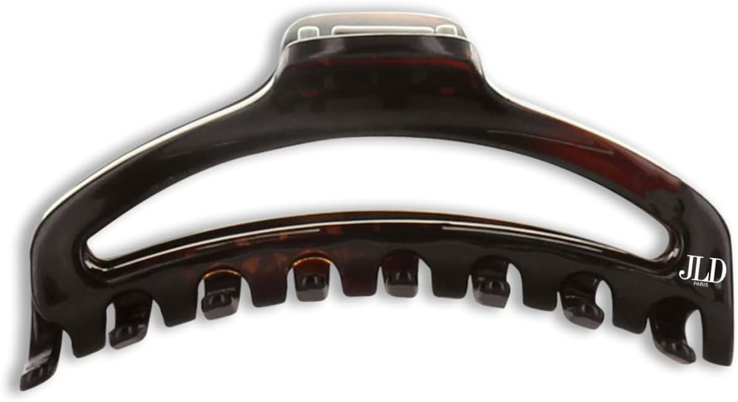 Jean Louis David Black Hollow Hair Claw Clip for Long Hair image number 2