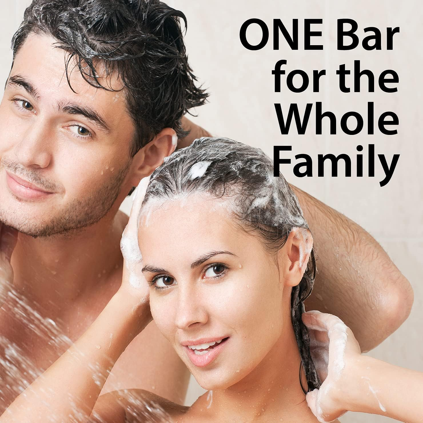 ONE Bar Activated Charcoal 3 Pack - Shave, Shower, Shampoo, Face, Beard, Body, Hair/Scalp, Superfat &ldquo;Oil&rdquo; Infused: Avocado, Mango, Olive, Coconut, Argan, Moisturizing and Nourishing Oil. image number 2