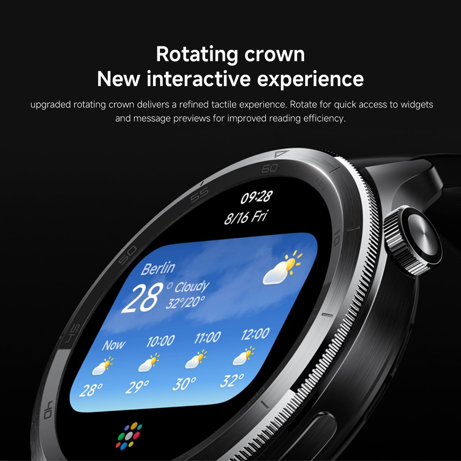 Xiaomi Watch S4 Black-Smartwatch, Fitness Tracker,1.43 Inch AMOLED, 2200 Nits, 15 Day Battery, 5ATM Waterproof, Heart Rate & SPO₂ Sensor, 150+ Sports Modes, Dual-Band GPS, NFC, Android & Ios