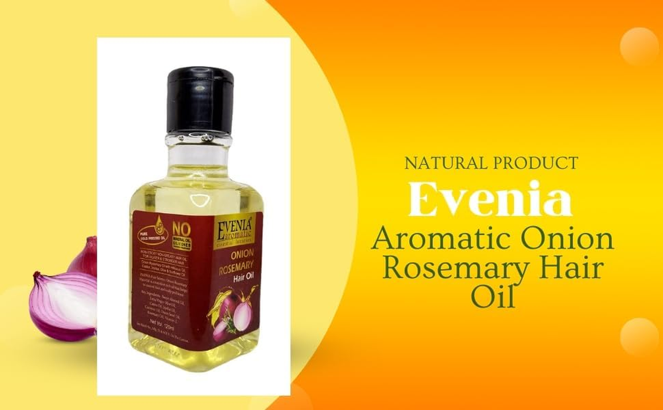 EVENIA AROMATIC ONION ROSEMARY HAIR OIL 120ML. image number 6