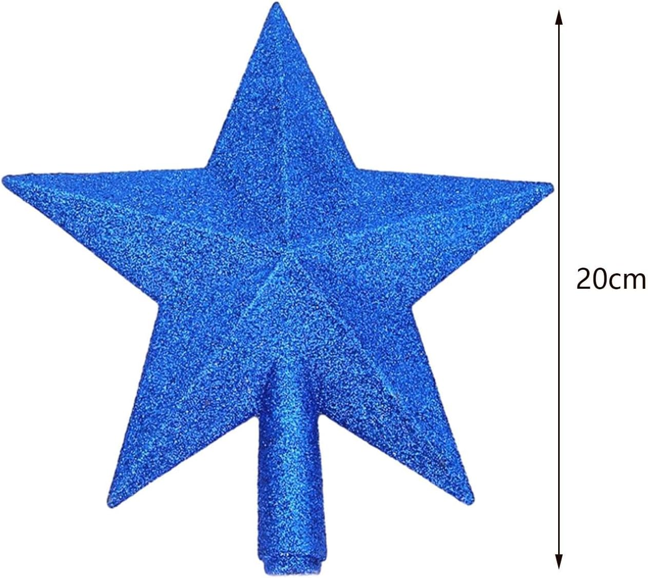 Generic Christmas Tree Top Star Christmas Tree Toppers Star for Christmas Tree Top for Bedroom, Blue image number 3