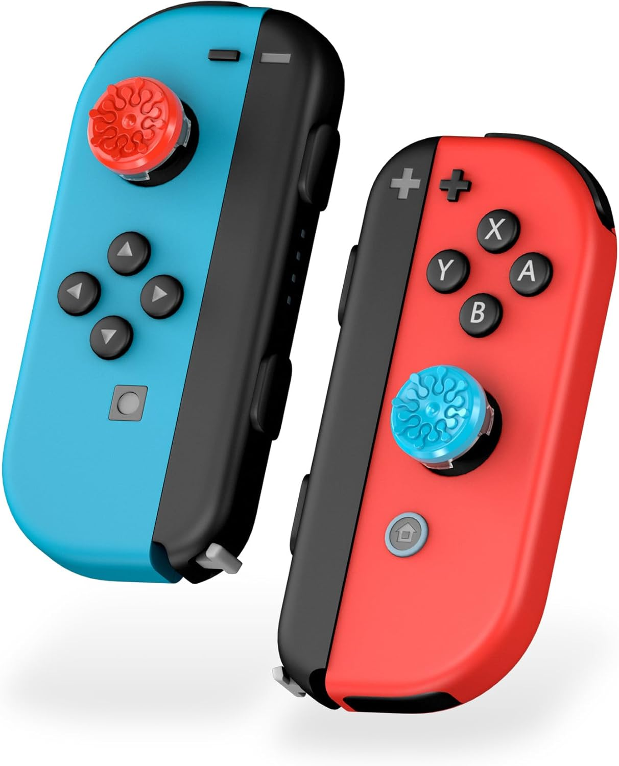Kontrolfreek Freak Splash Red_Blue Kit Joy for Nintendo Switch Joy Controller Performance Thumb Stick Aim Accuracy 2X Mid Rise Recessed 1801-JOY image number 1