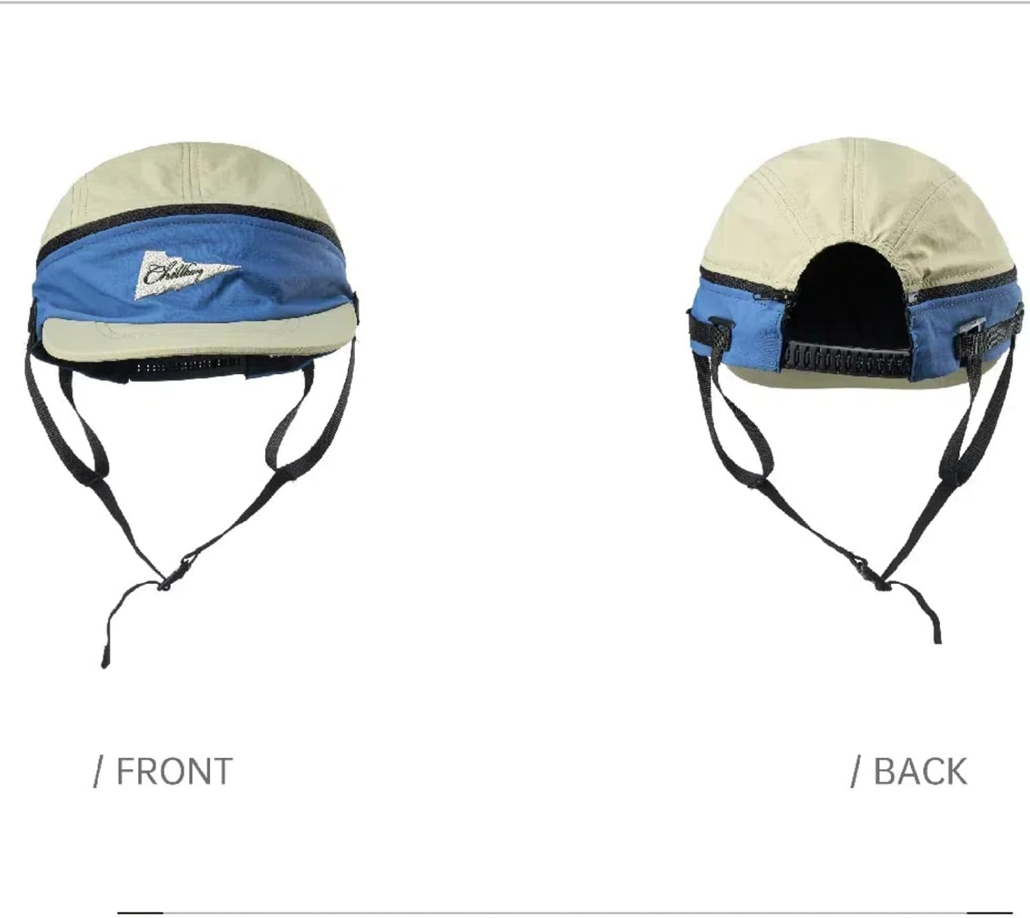 Vintage American Sports Quick-Dry Water-Repellent Cap with Detachable Two-Way Wear: Baseball & Sky Cap for Outdoor Surfing - Versatile, Stylish image number 2