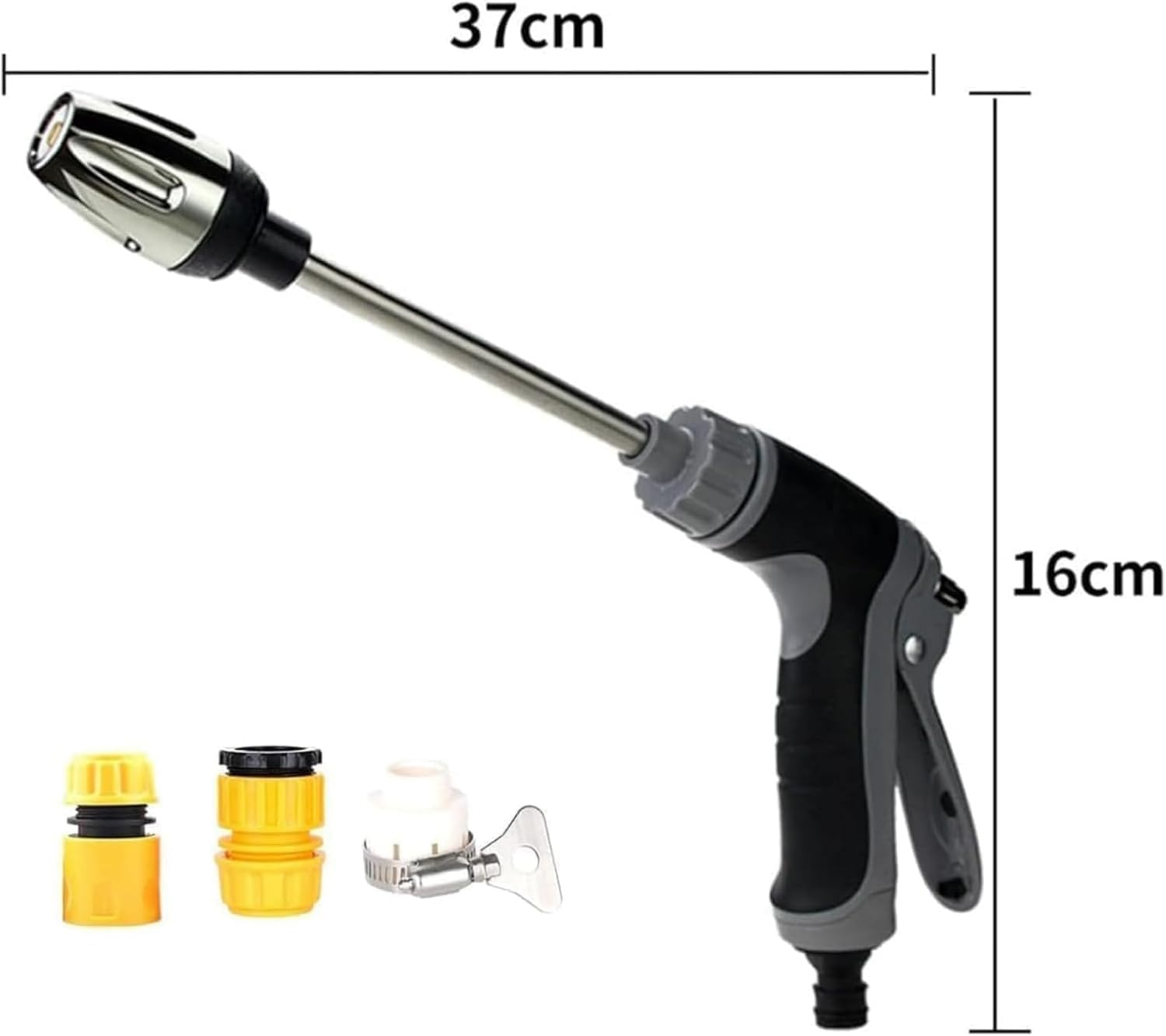 Pressure Washer, 2025 Upgraded Water Blitz High Pressure Water Gun, with 360&deg; Rotating for Three Spray Modes Pressure Washer (Water Gun + Connector + Foam Pot) image number 3