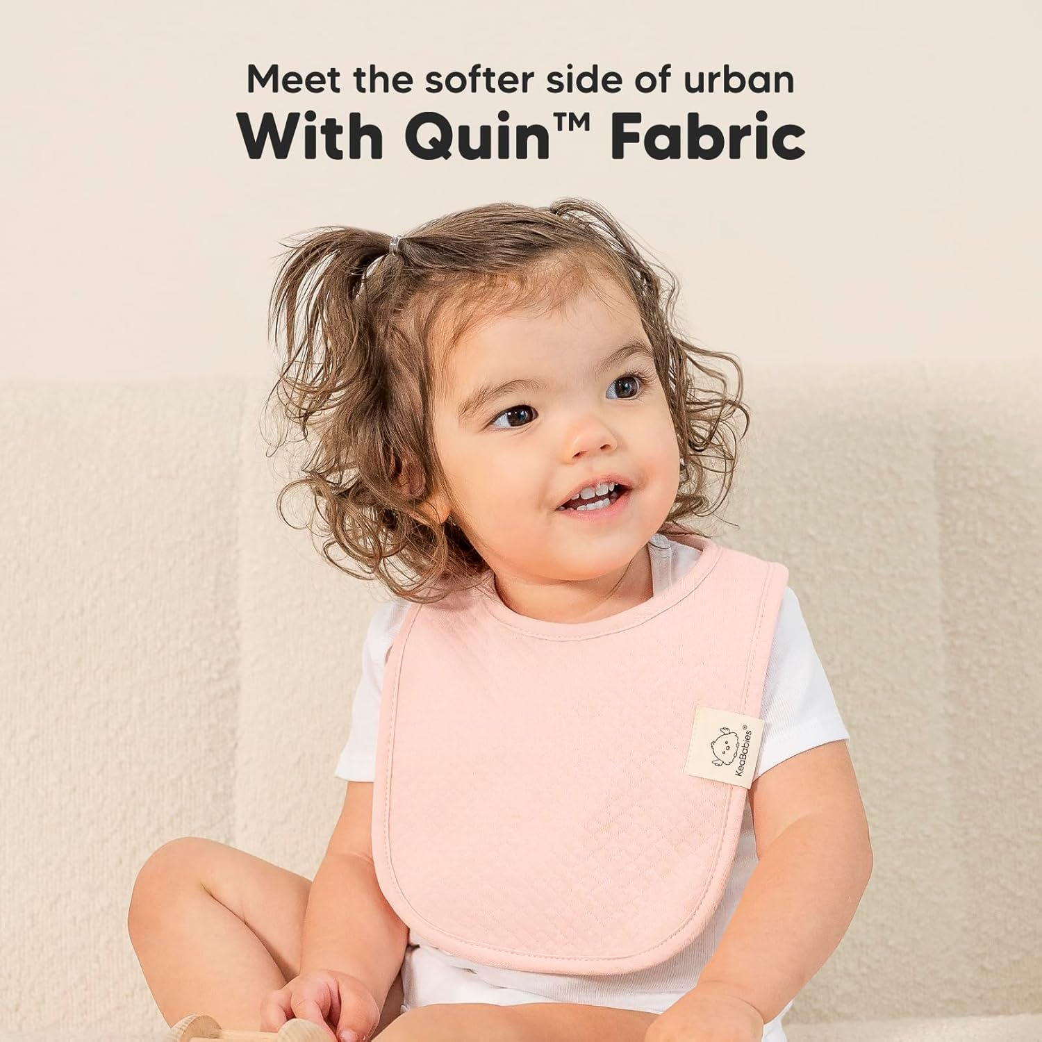 8-Pack Organic Baby Bibs for Girls, Boys - Quilted Cotton Cloth Baby Drool Bibs for Drooling and Teething Toddler, Newborn Dribble Cloth, Infant, Soft & Super Absorbent (Dawn) - Hunter image number 3