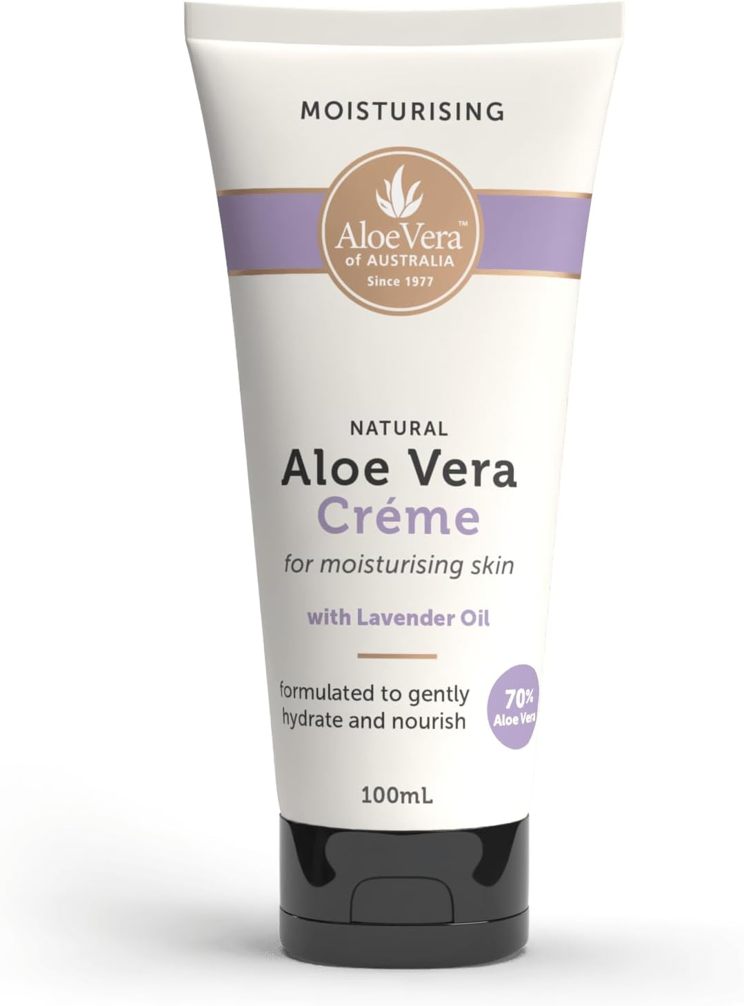 Aloe Vera Creme with Lavender Tube 70% 100Ml image number 2