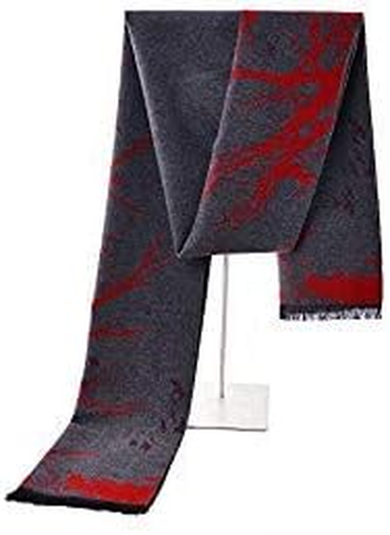 Mens Winter Cashmere Scarf - Ohayomi Fashion Formal Soft Scarves for Men(35 Colors)