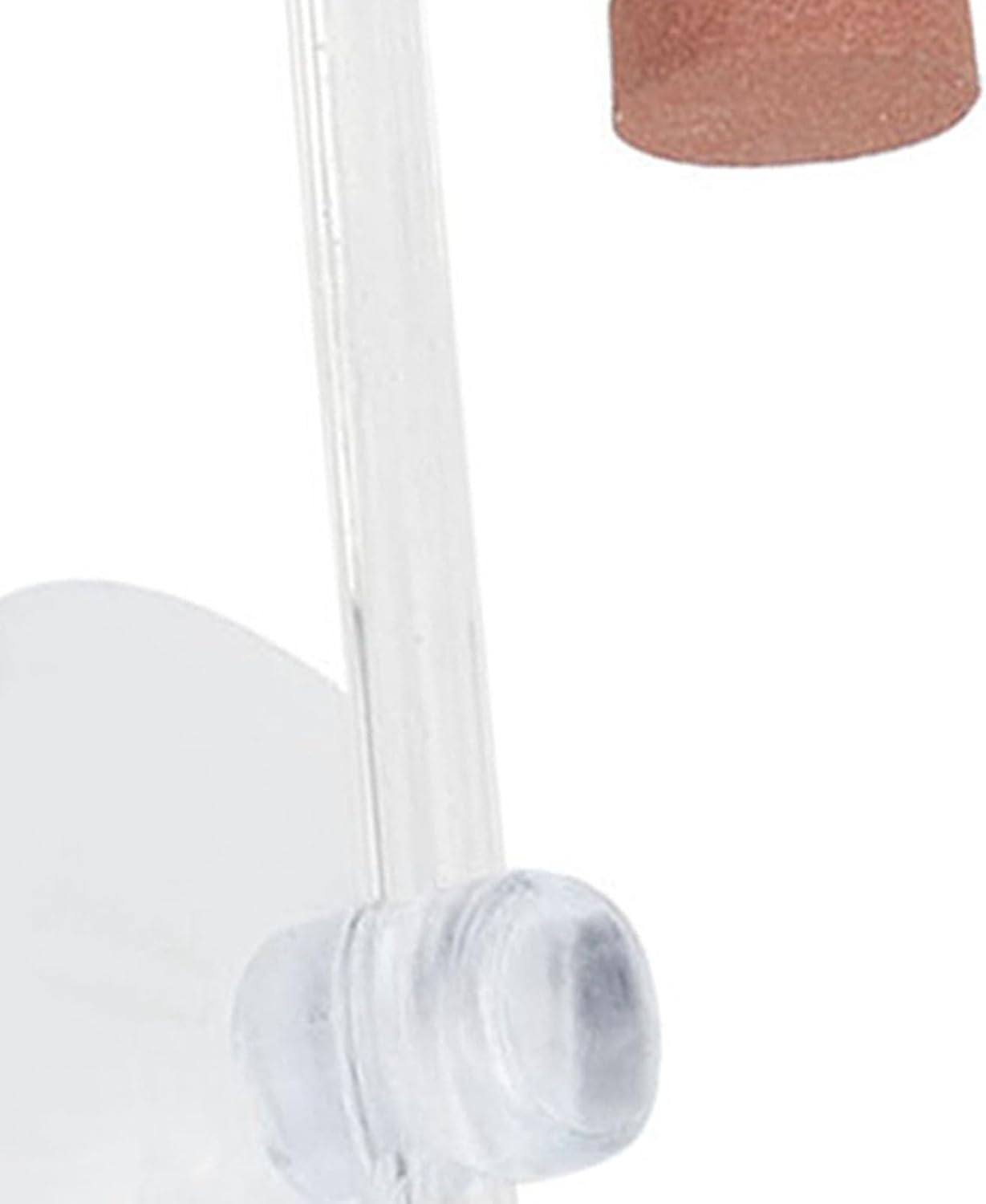 Carbon Dioxide Diffuser, Fish Tank CO2 Mini Acrylic Transparent Atomizer Bubble Counter Air Pump Accessories Check Valve with Suction Cup Durable for Aquarium Plants Water Grass image number 2