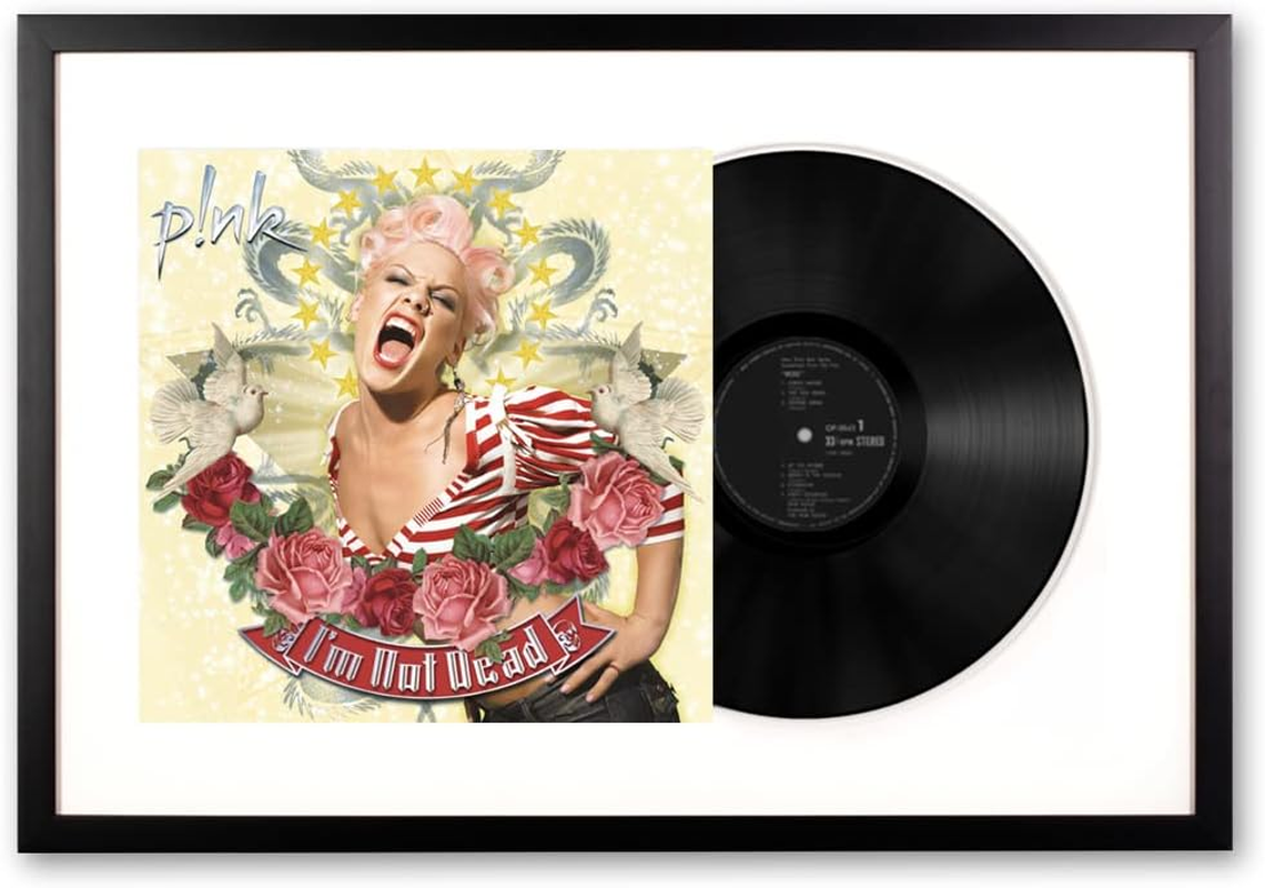 Vinyl Art P! Nk I'M Not Dead Memorabilia Framed image number 2