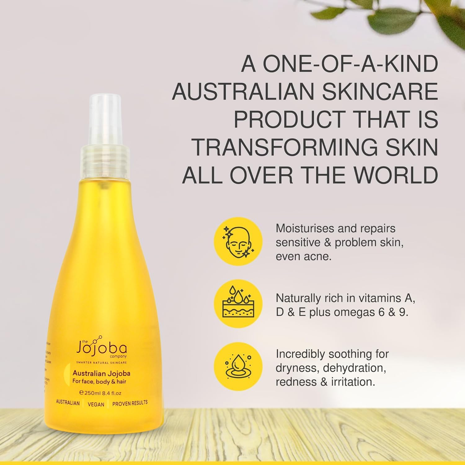 Jojoba Cold Pressed Natural Oil for Face Hair & Body 250Ml image number 5