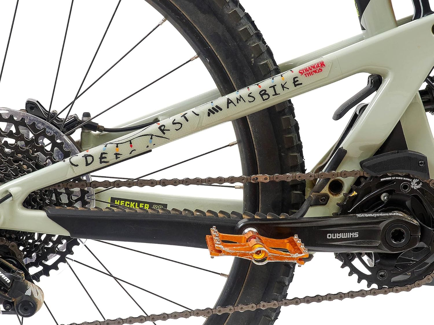 All Mountain Style AMS High Impact Frame Guard Extra Collaborations &ndash; Protects Your Bike from Scratches and Dings image number 3