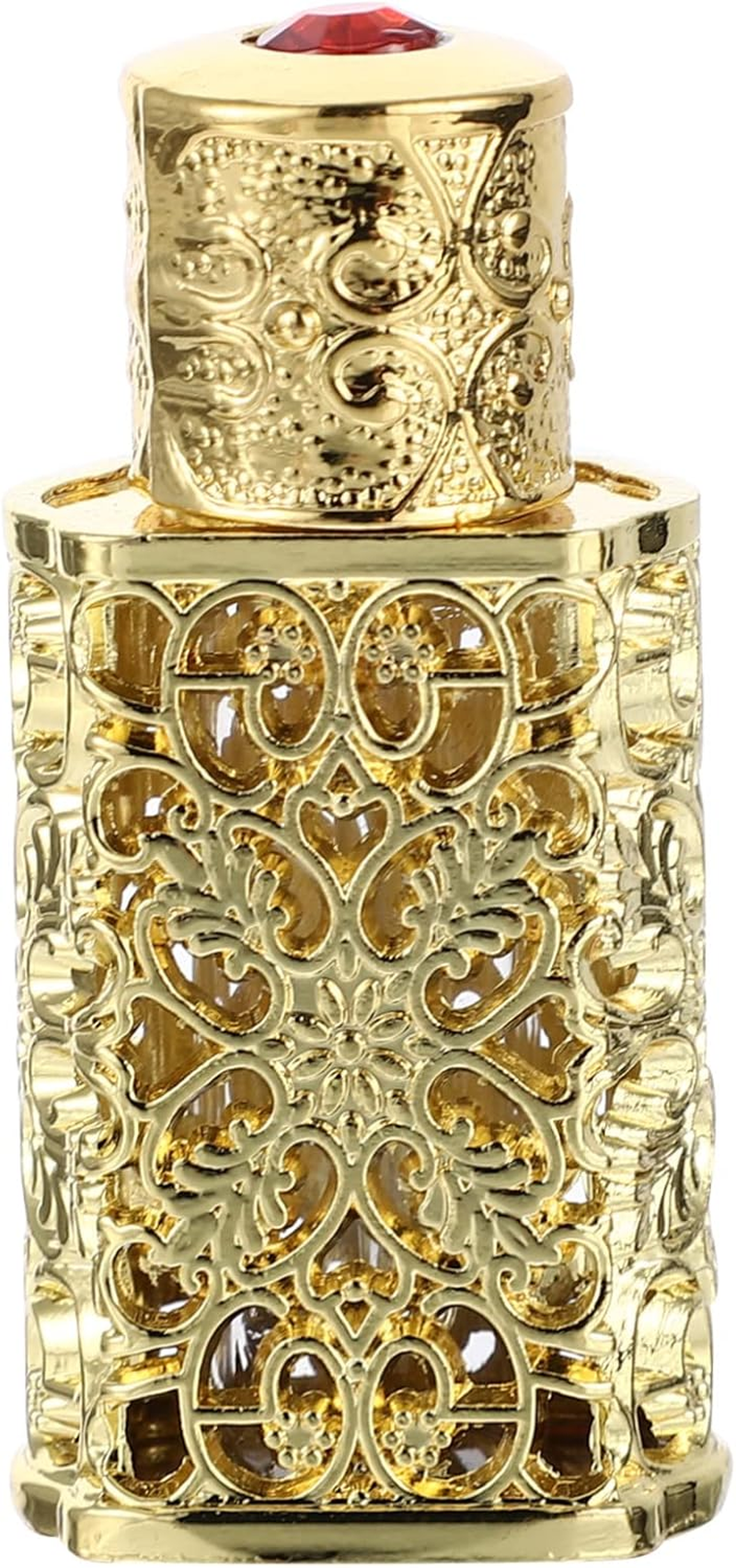 PLAFOPE 3Pcs Leakproof Essential Oil Spray Bottle Perfume Dispenser Metal Glass Travel Bottle