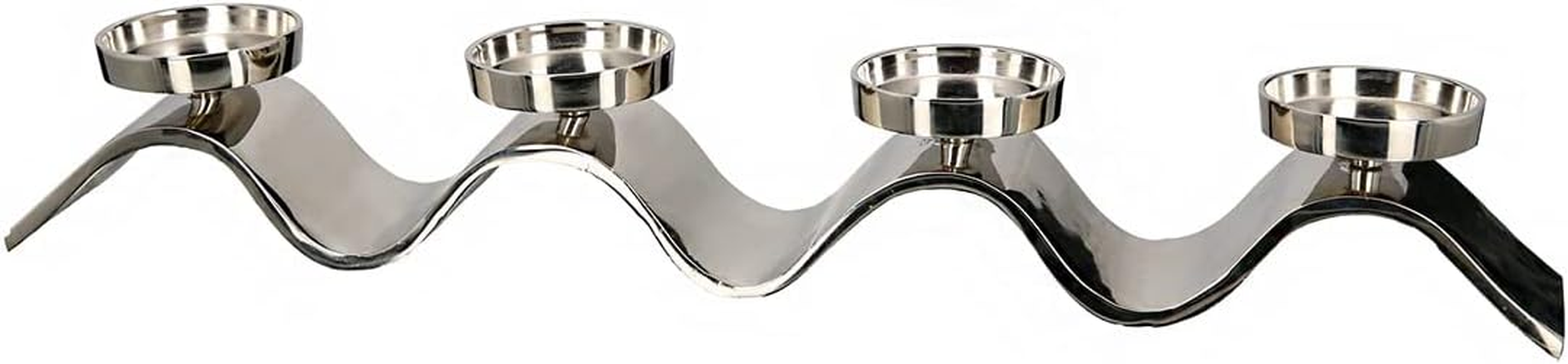 Casablanca Set of 2 Galano Lanterns Made of Stainless Steel and Glass - Rose Gold - Shiny - Height 38 Cm X Width 16 Cm - Candle Holder image number 2