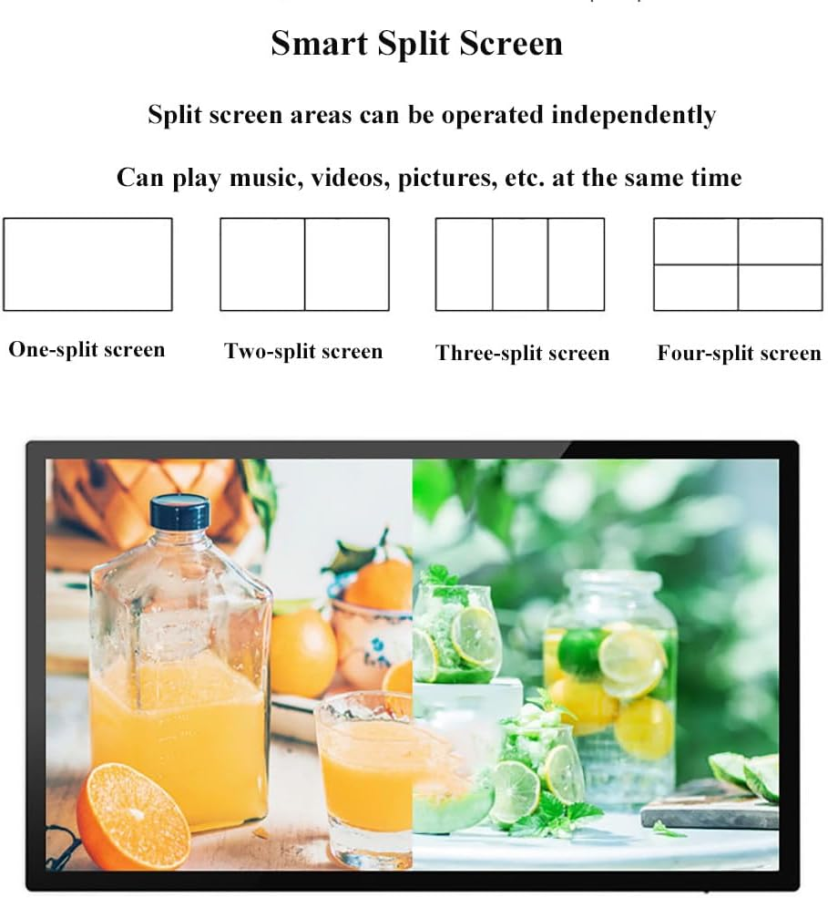 Windows Multimedia Touch Integrated Advertising Machine,21.5 Inches Outdoor LED Digital Advertising Player, 2G-8G,16:9 1080P HD Quality,For Subways and Cinemas,27Inches image number 1